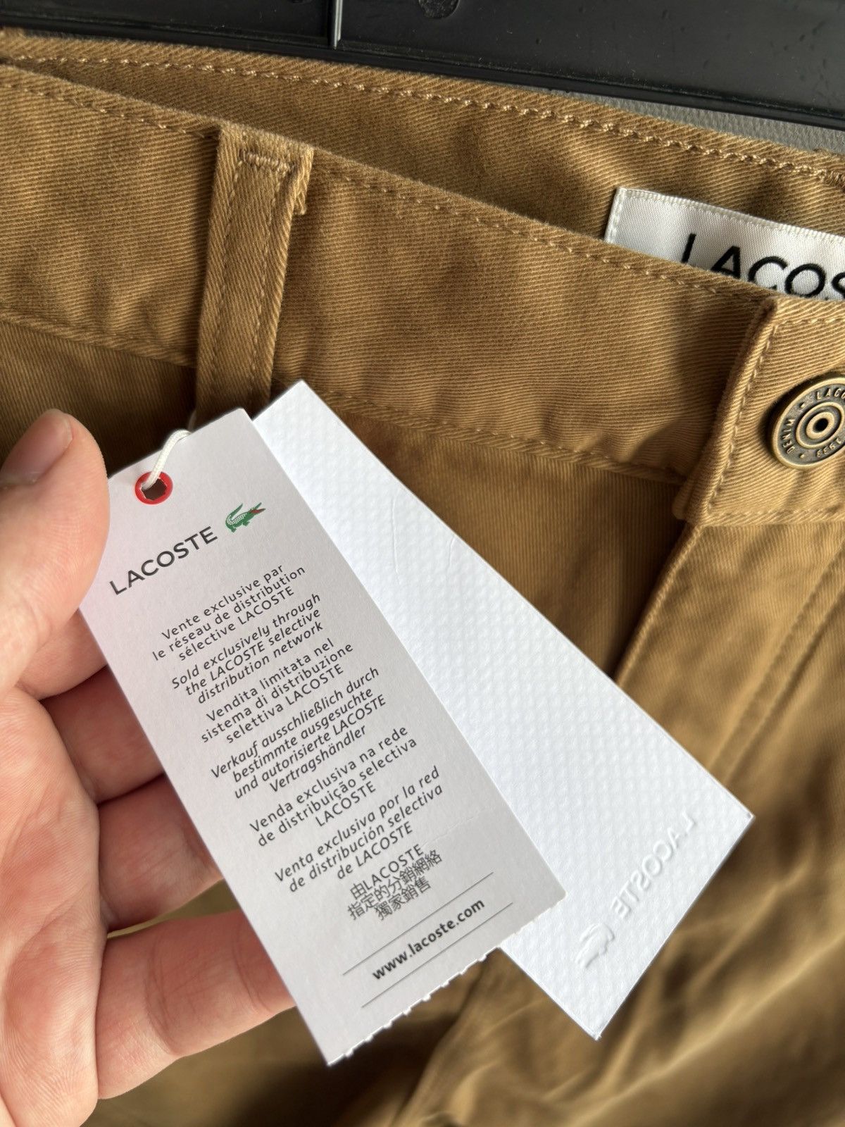 Lacoste Streetwear Hype Lacoste Baggy 34x34 Carpenter Pants Size US 34 / EU 50 - 4 Thumbnail