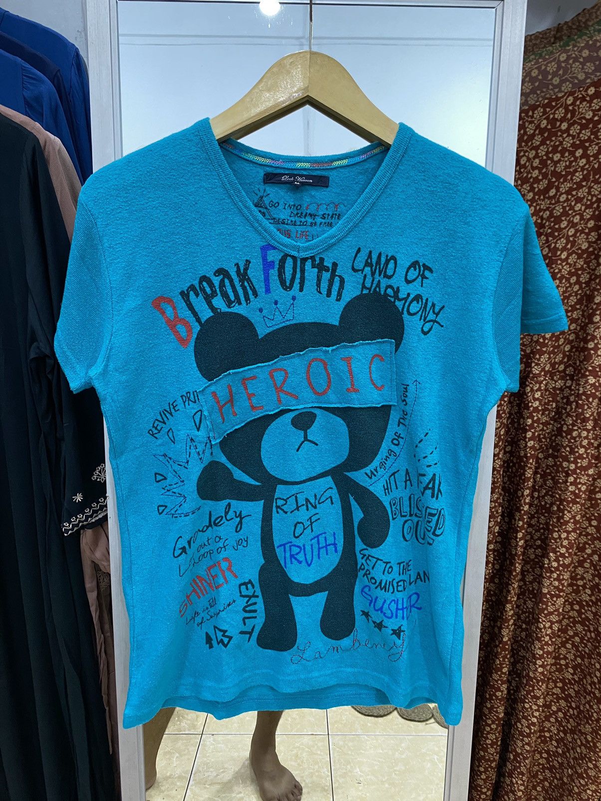 If Six Was Nine × Japanese Brand × Le Grande Bleu (L.G.B.) Lock Heaven Y2K tee Size US M / EU 48-50 / 2 - 1 Thumbnail