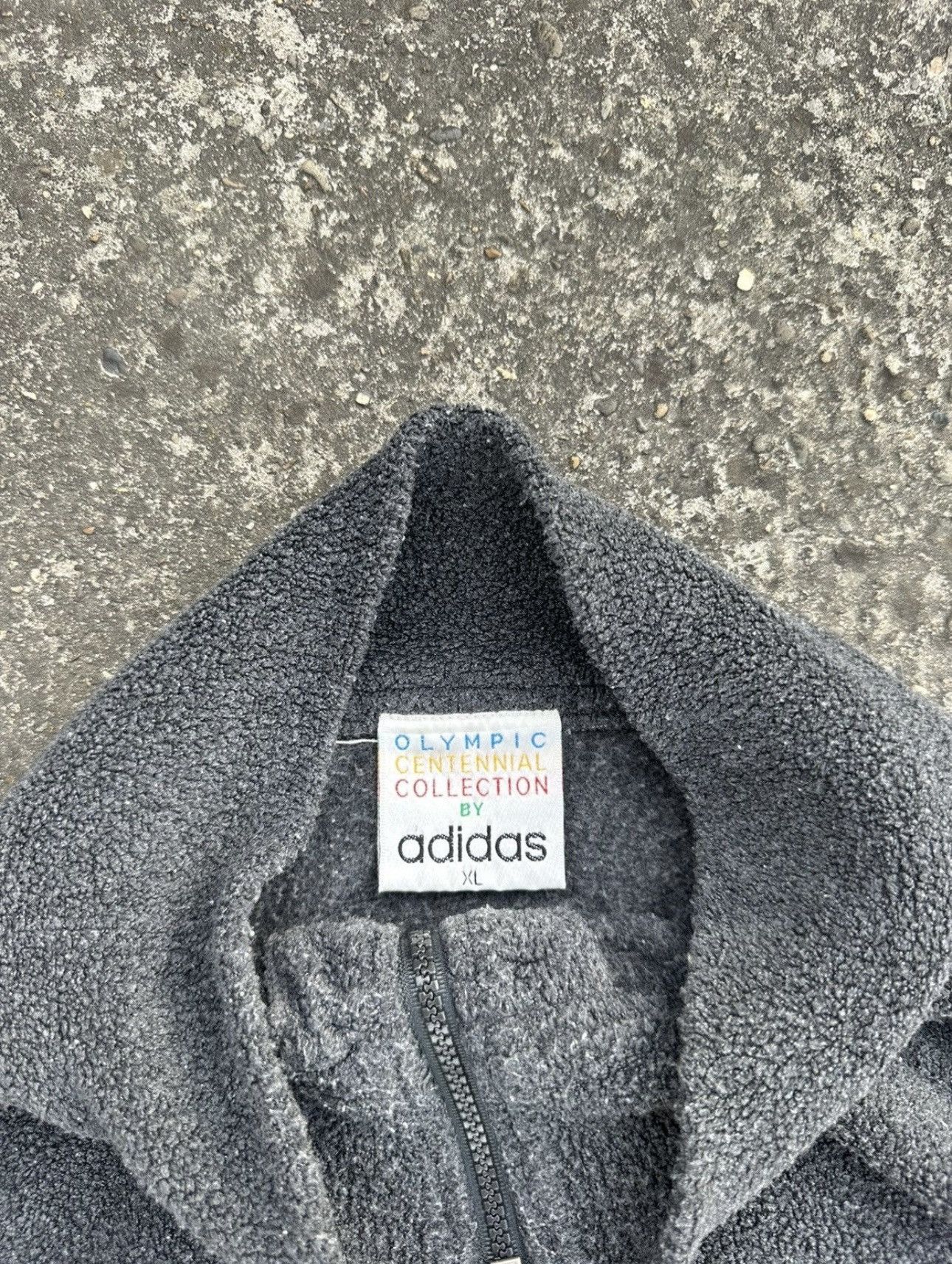 Adidas Vintage Adidas Half-Zip Fleece Olympic Collection Size US XL / EU 56 / 4 - 5 Thumbnail