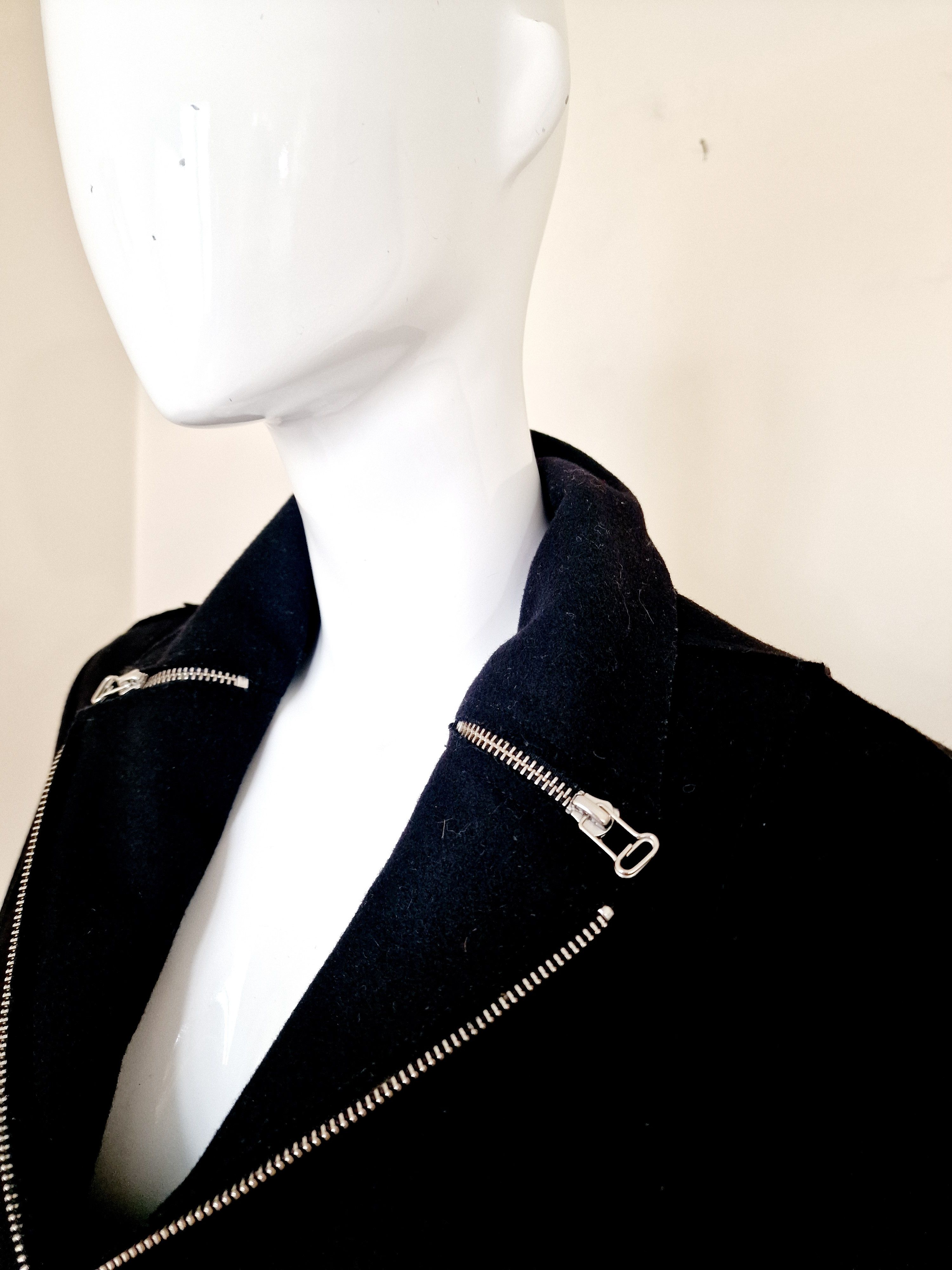 Maison Margiela Martin Maison Margiela F/W 2006 Zipper Zip Wool Jacket Size M / US 6-8 / IT 42-44 - 3 Thumbnail