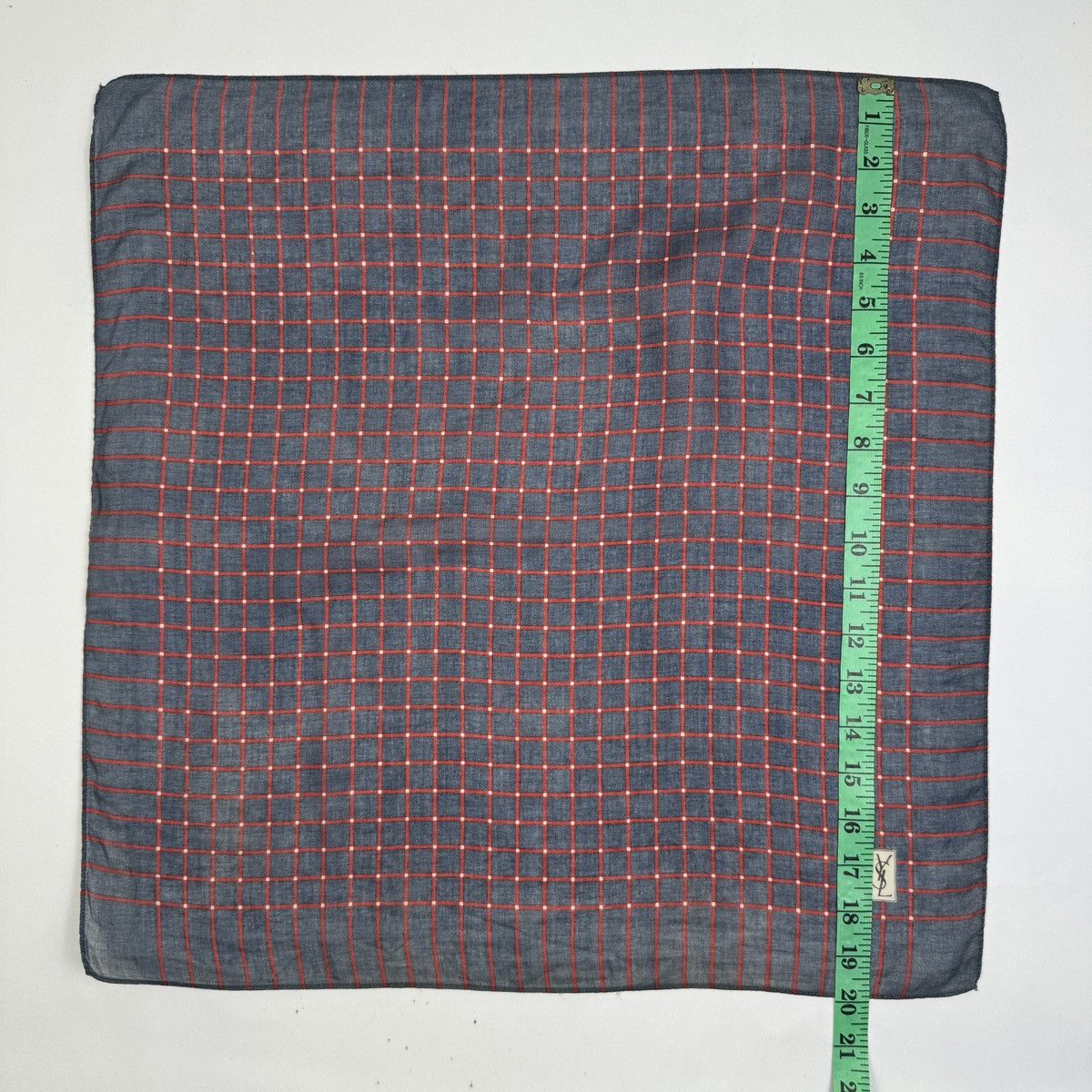Yves Saint Laurent Vintage Yves Saint Laurent YSL Pocket Square Handkerchief Size ONE SIZE - 7 Thumbnail