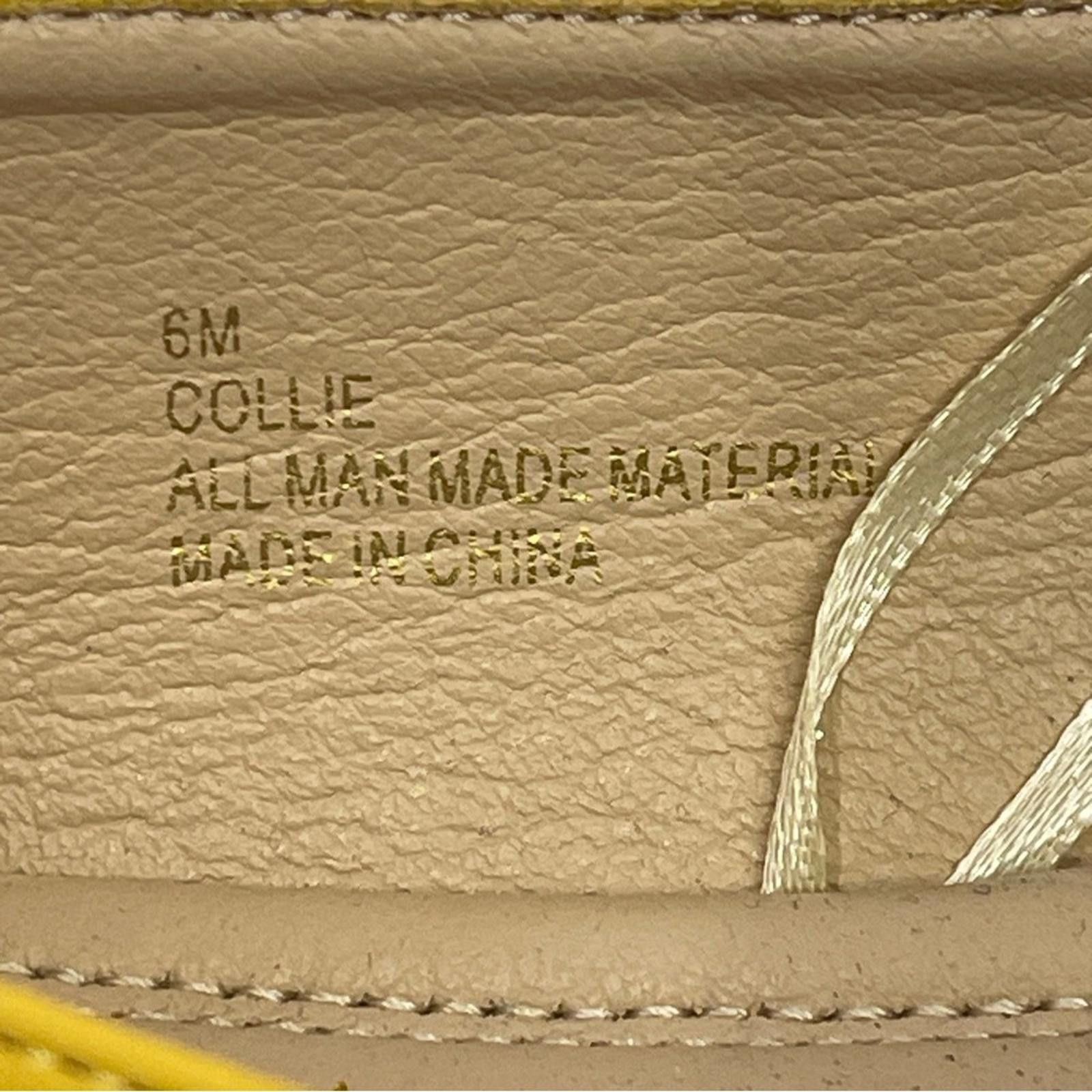 Wacko Maria Mari A Yellow Loafers with Gold Accent size 6M -New Size US 6 / IT 36 - 7 Thumbnail