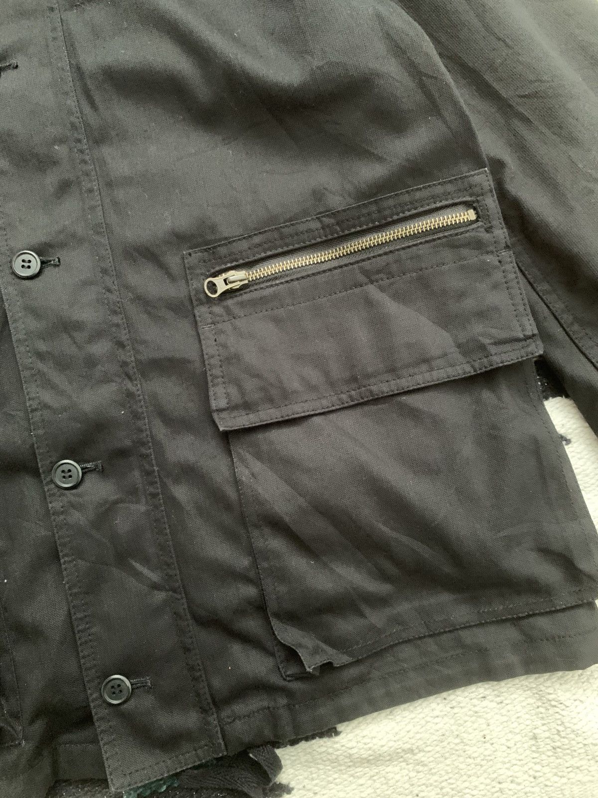 PPFM (A44) Ppfm Fur Lining Heavy Jacket Military Hoodie Jacket Size US M / EU 48-50 / 2 - 8 Thumbnail