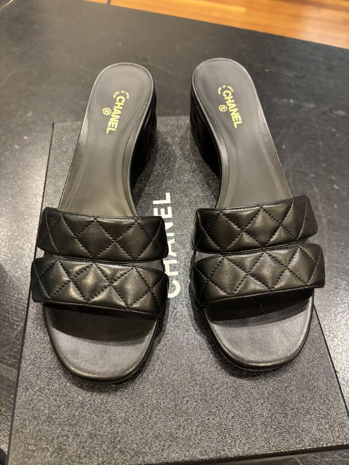 Chanel Chanel Calfskin Mule Size US 11 / IT 41 - 4 Thumbnail