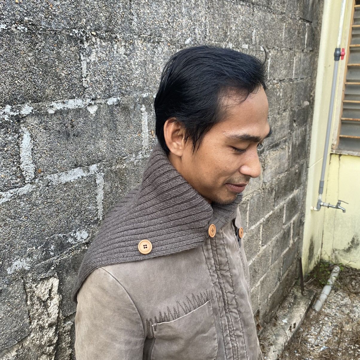 Other Vintage Corpo Nove Italy Hoodie Asymmetric Biker Jacket Size US S / EU 44-46 / 1 - 19 Thumbnail