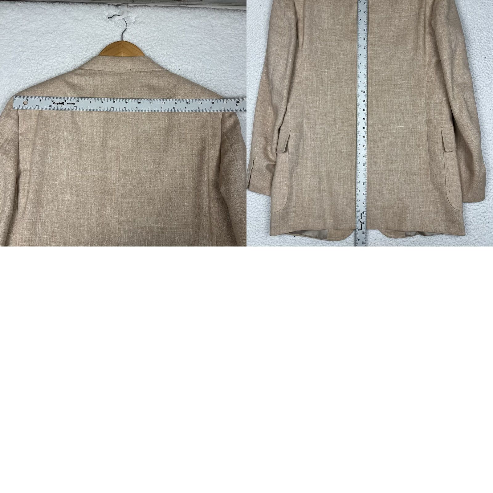 Brooks Brothers Vintage 80s Brooks Brothers Linen Wool Blazer Mens 41 Long Jacket Size 42R - 8 Thumbnail