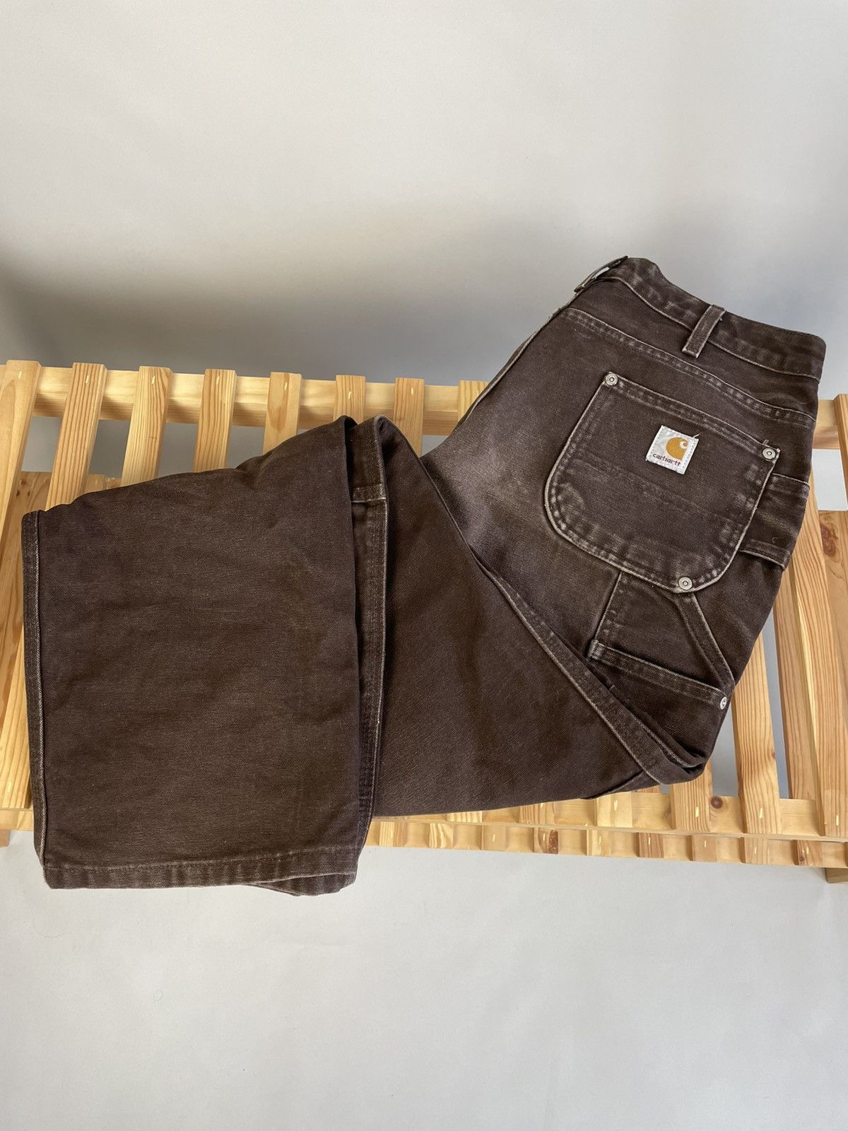 Carhartt vintage carhartt double knee carpenter pants Size US 31 - 1 Thumbnail