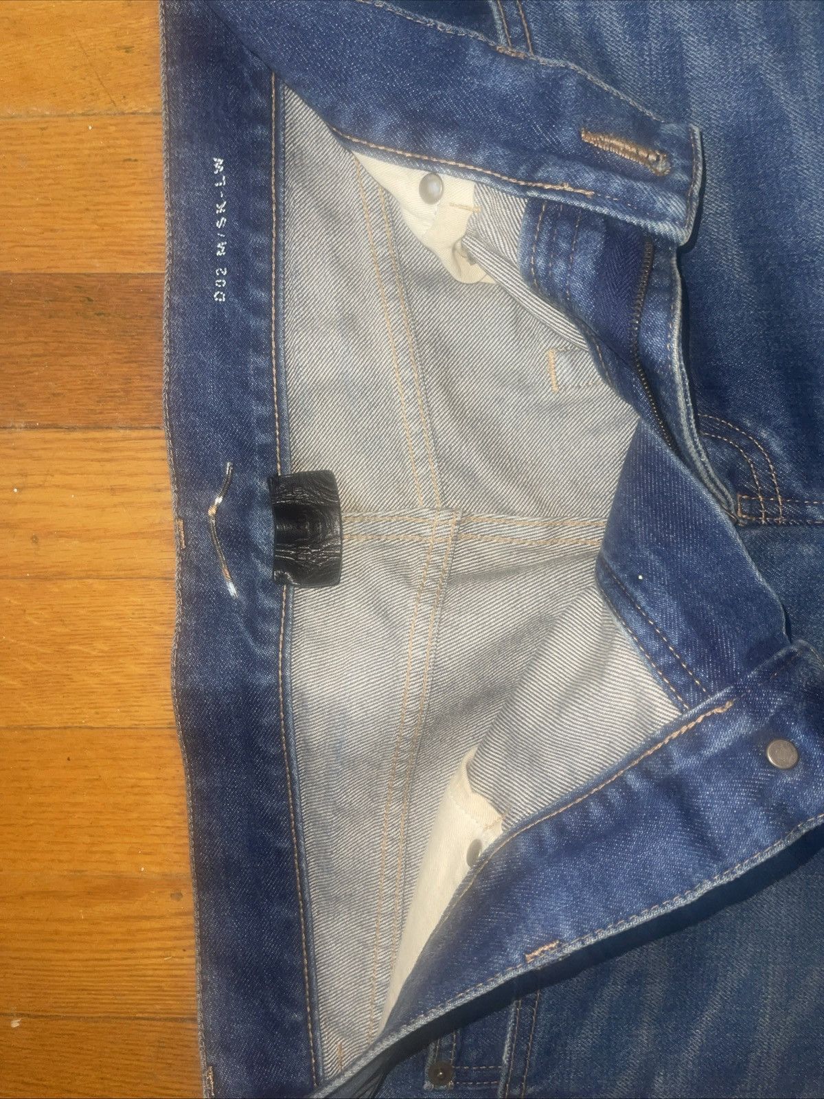Saint Laurent Paris Saint Laurent Paris D01 Slim Fit Jeans Size US 31 - 3 Thumbnail