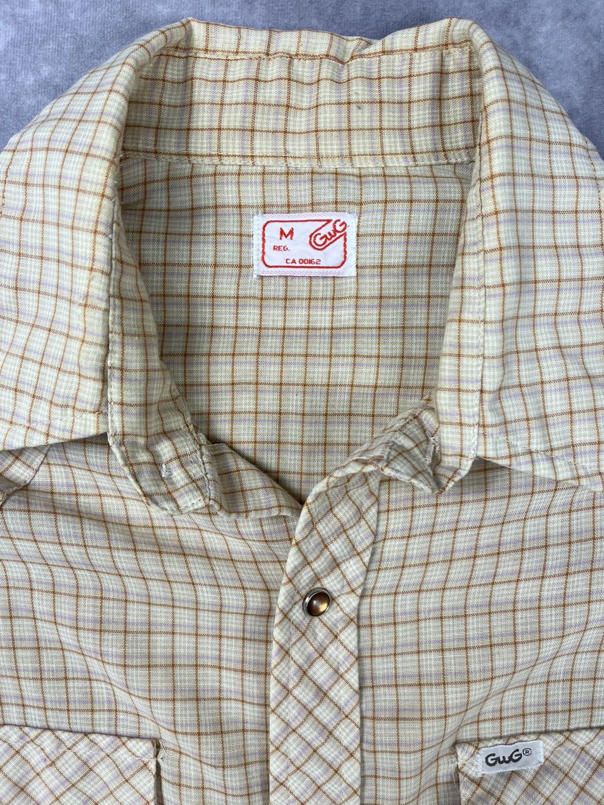 Other Vintage GWG Western Shirt Pearl Snap M Size Size US M / EU 48-50 / 2 - 2 Thumbnail