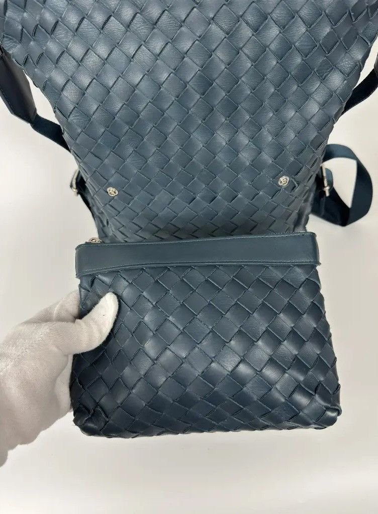 Bottega Veneta Bottega Veneta Intrecciato Leather Backpack Size ONE SIZE - 7 Thumbnail