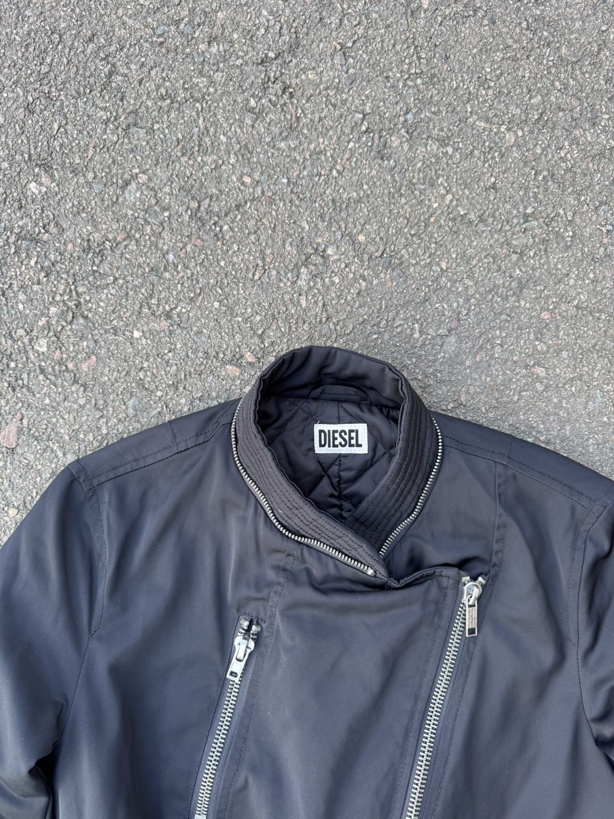 Diesel Vintage Diesel Bondage Bomber Jacket y2k Size S / US 4 / IT 40 - 4 Thumbnail