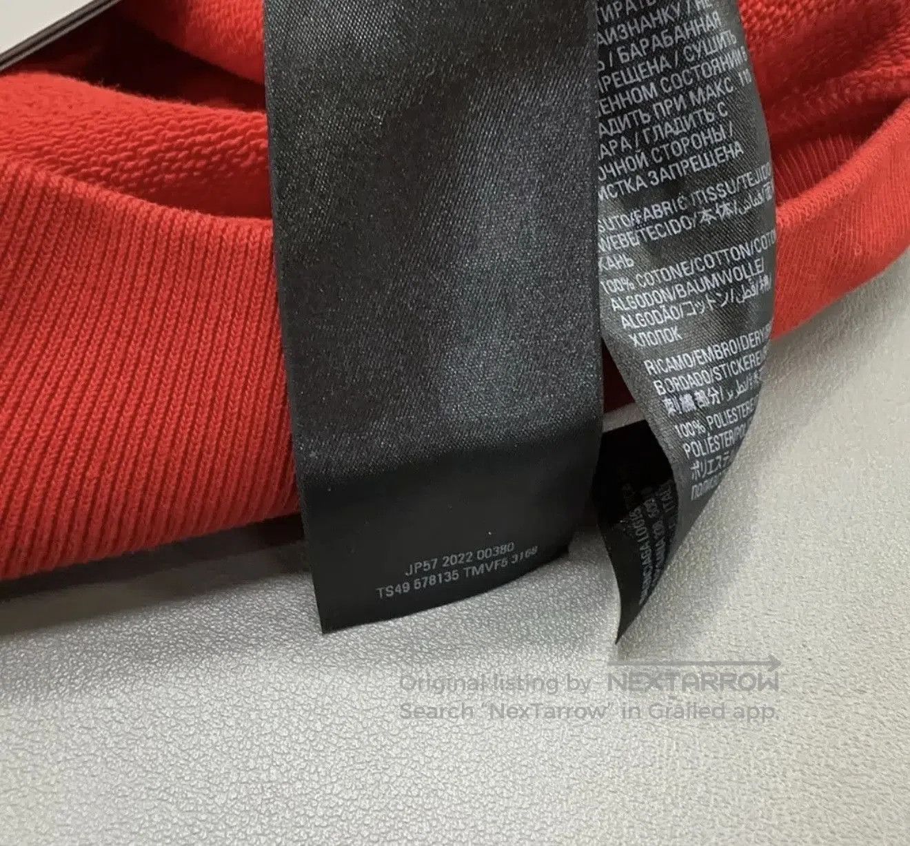 Balenciaga balenciaga red hoodie . Size L / US 10 / IT 46 - 5 Thumbnail
