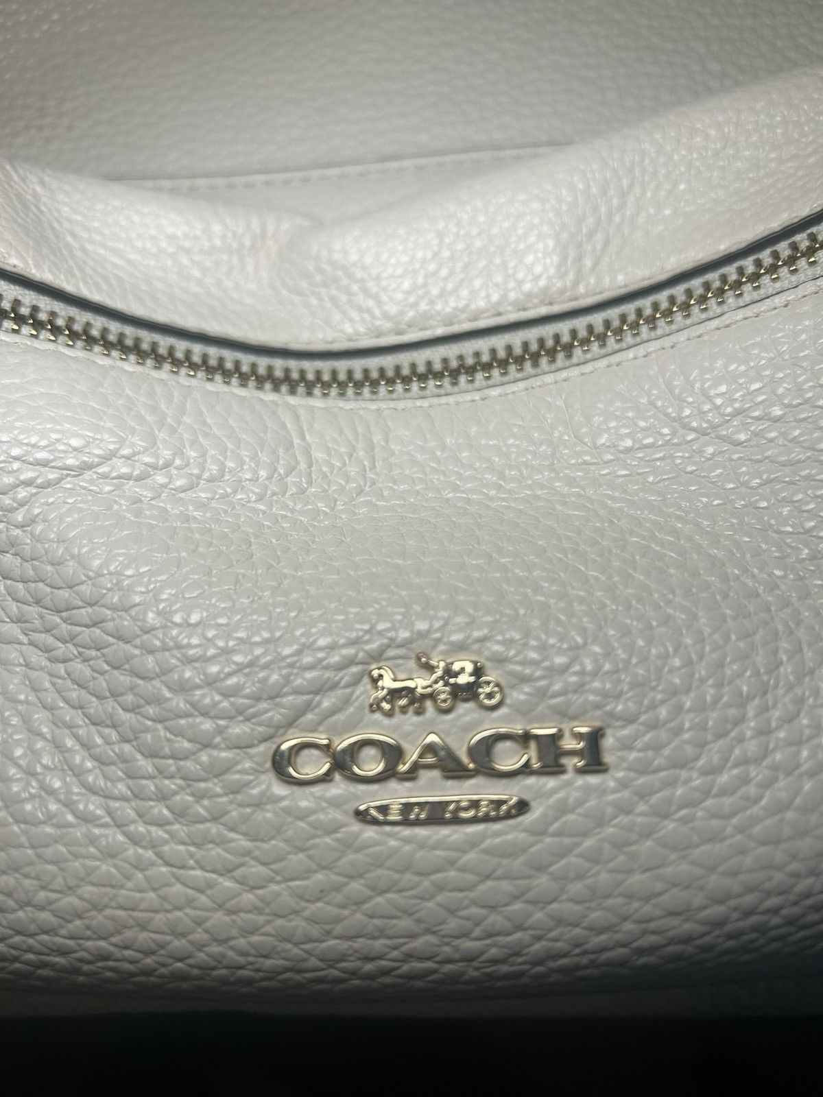 Coach Coach Court Backpack - Refined Chalk Pebbled Leather Size ONE SIZE - 7 Thumbnail