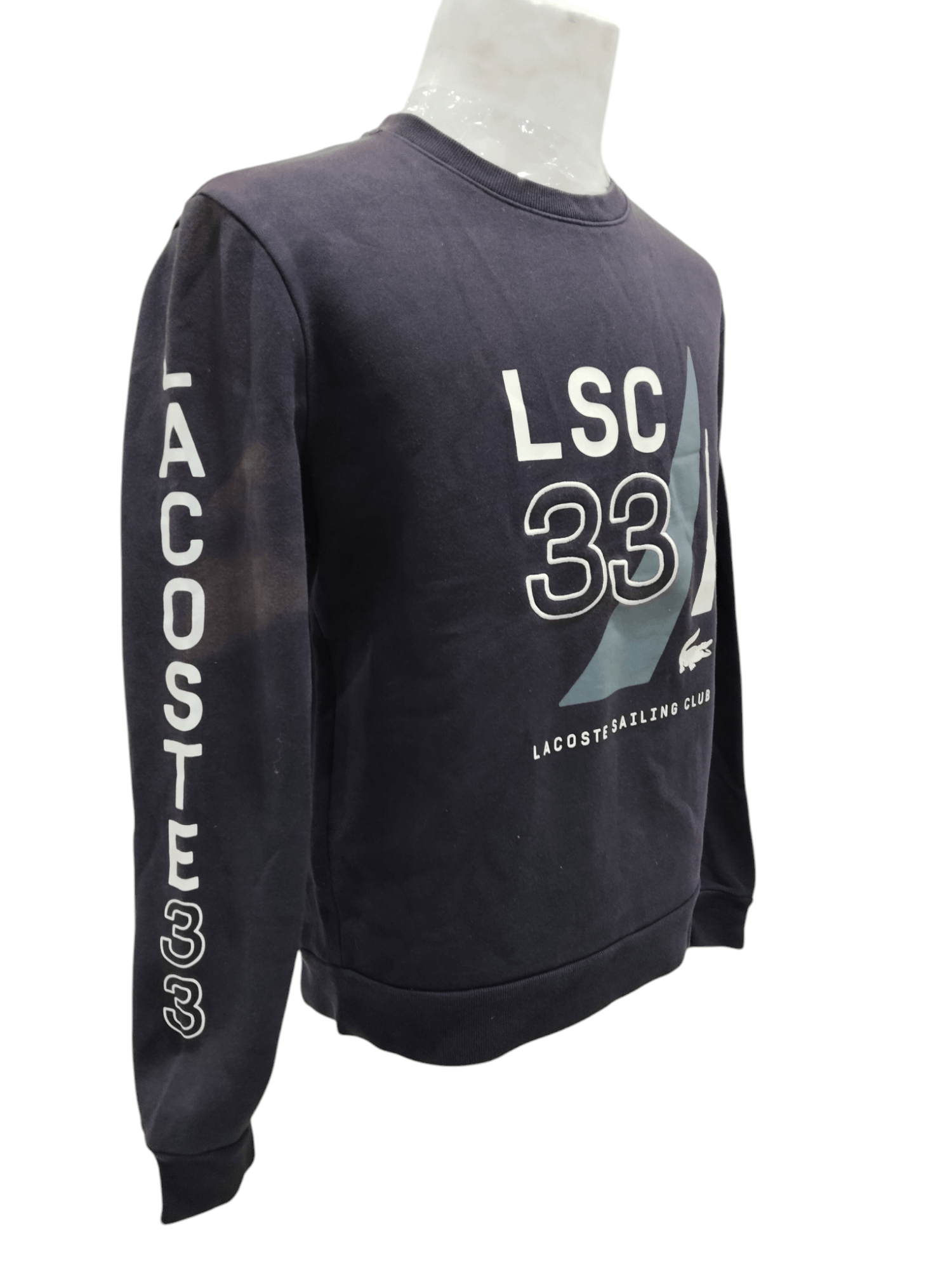 Japanese Brand × Lacoste × Vintage Vintage Lacoste Big Logo Sweatshirt Size US L / EU 52-54 / 3 - 2 Thumbnail