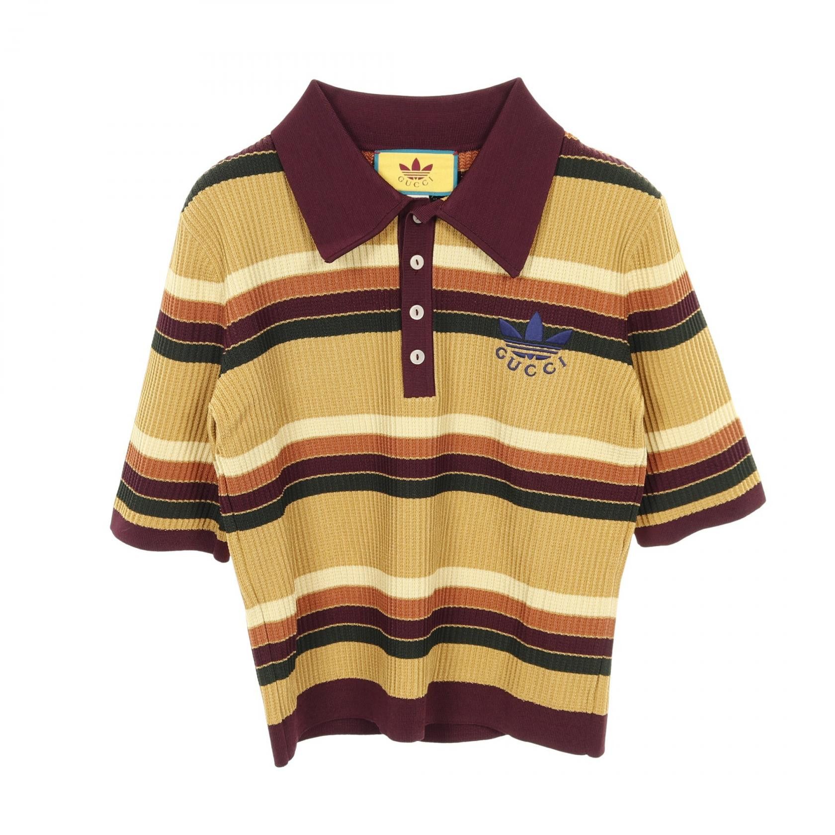Gucci Gucci GUCCI × adidas Rayon Knit Top Others Tops DUTY FREE for USA