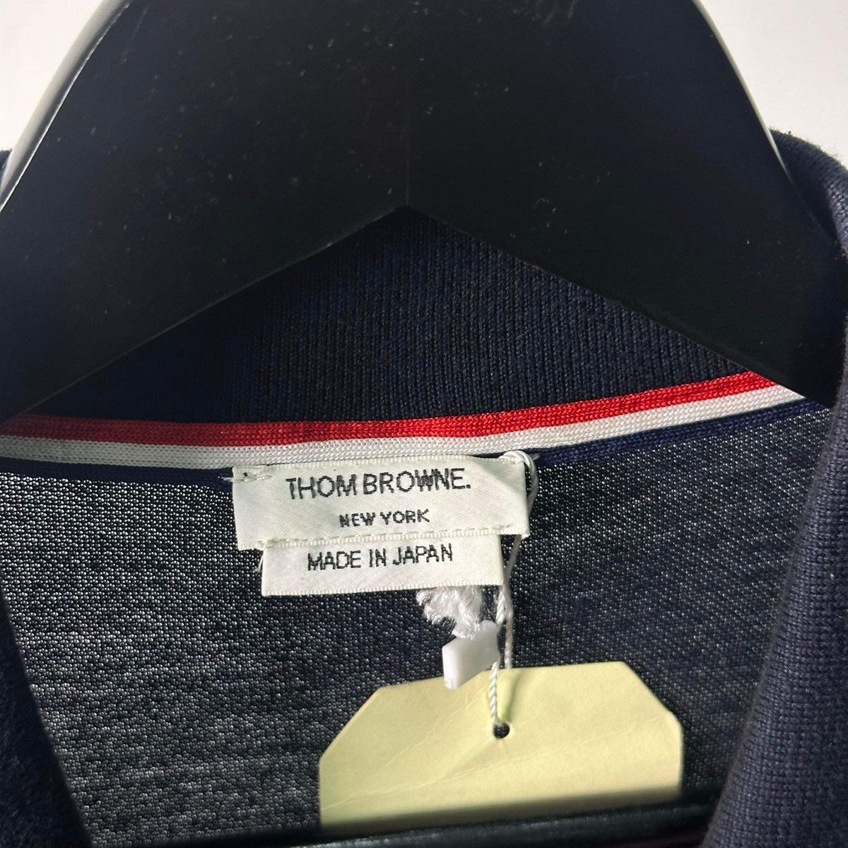 Thom Browne THOM BROWNE NAVY POLO SHIRT Size US M / EU 48-50 / 2 - 5 Thumbnail