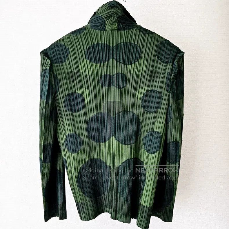 Issey Miyake Issey Miyake Green Coat Size M / US 6-8 / IT 42-44 - 3 Thumbnail