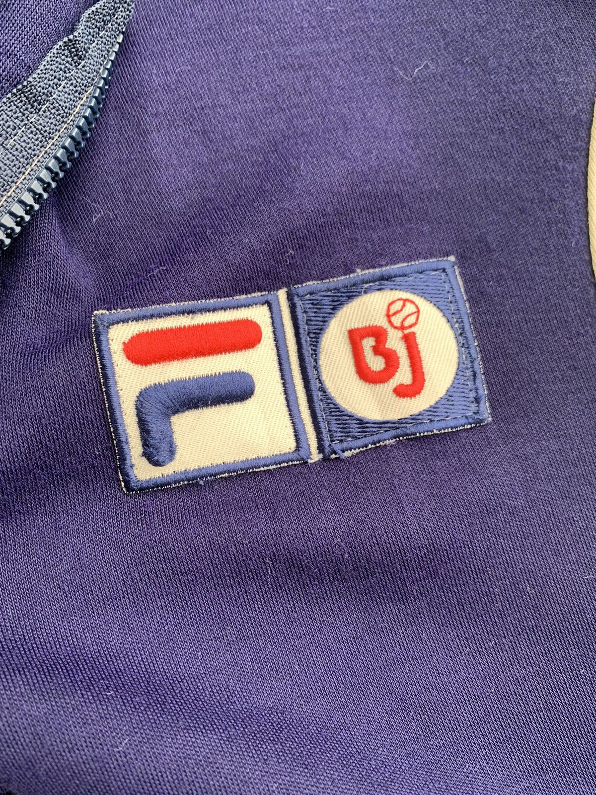 Vintage 80s Fila Bj Bjorn Borg tracksuit Top