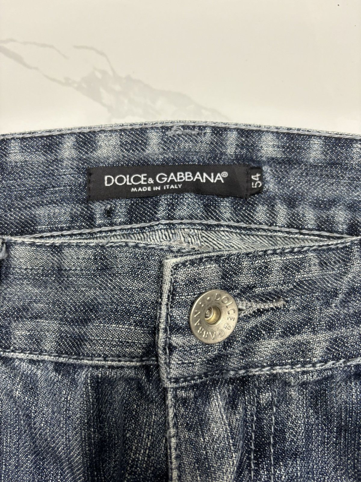Dior Claw Mark Dolce & Gabbana Distressed Denim Jeans Size US 40 / EU 56 - 9 Thumbnail