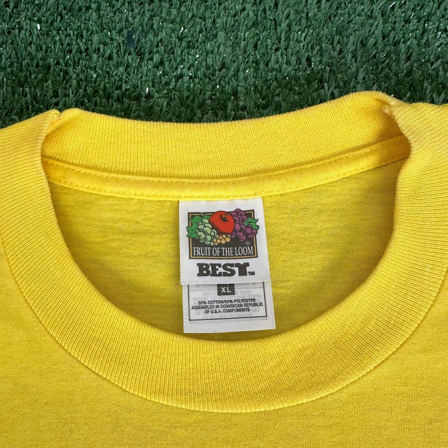 Fruit Of The Loom Vintage Y2K Hollywood California T-Shirt Los Angeles Tee Size US XL / EU 56 / 4 - 3 Thumbnail