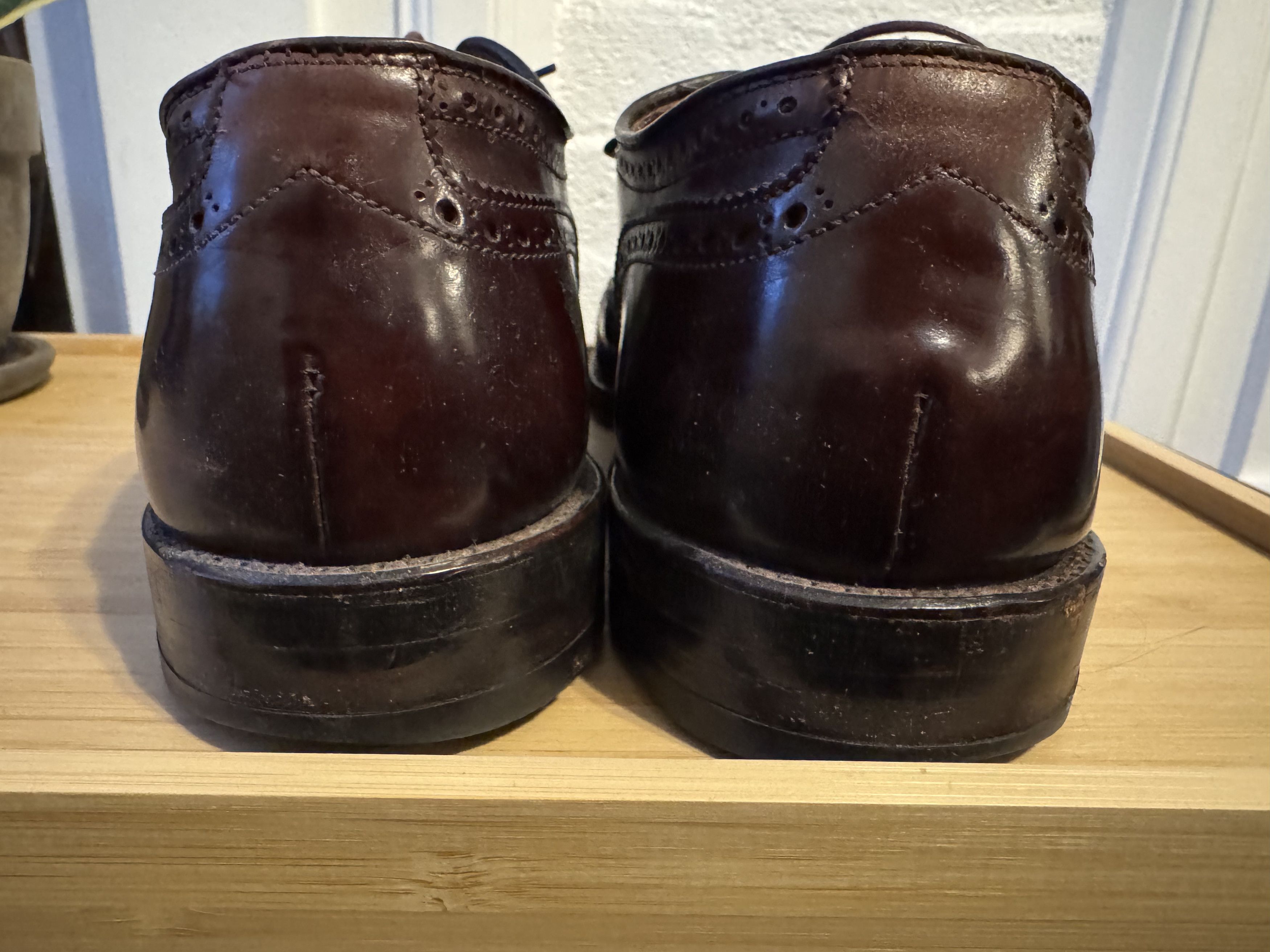 Alden Alden 974 Cordovan Wingtips Size US 10 / EU 43 - 7 Thumbnail