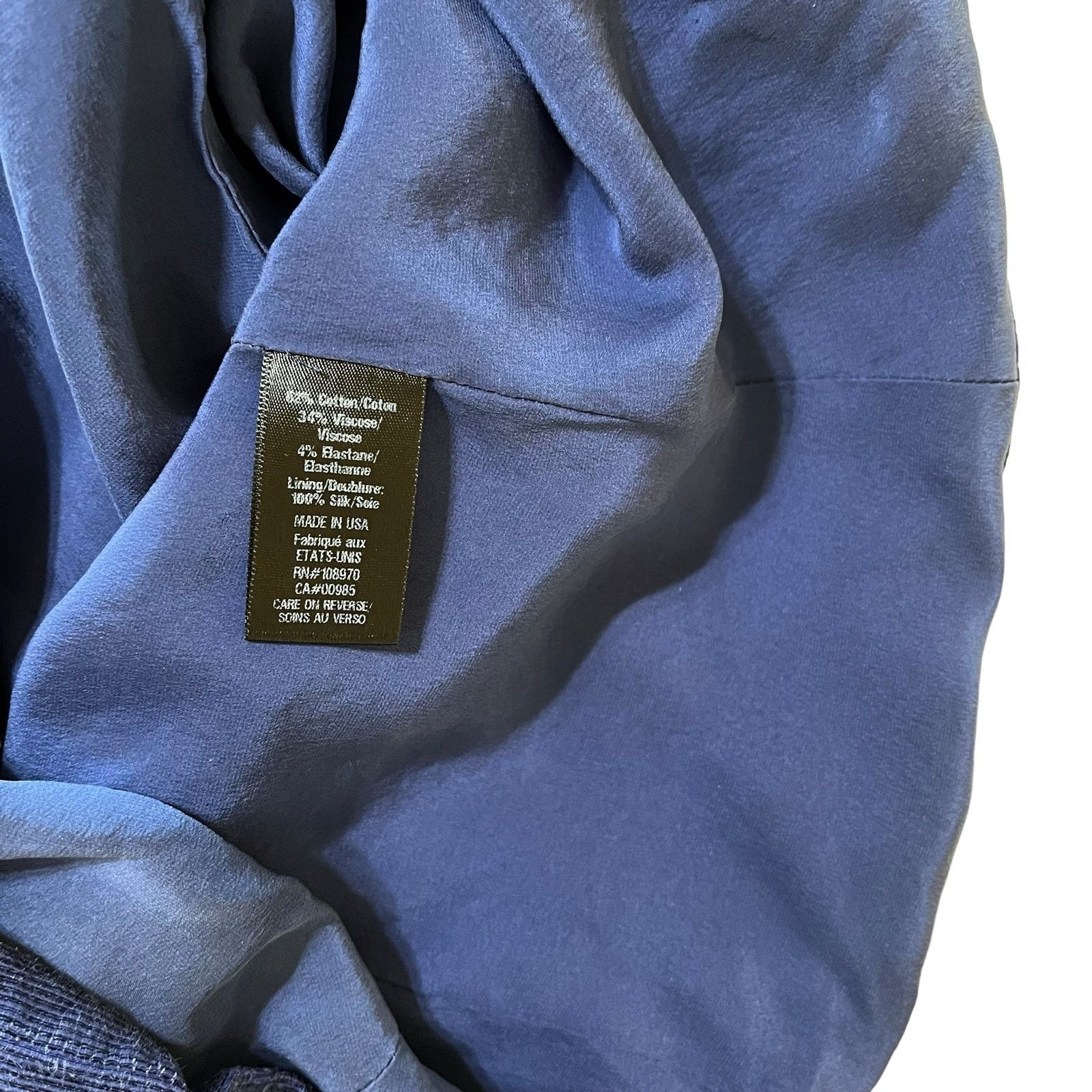 Zac Posen Zac Posen Navy Blue Halter-Neck Sheath Midi Mermaid Dress Size S / US 4 / IT 40 - 5 Thumbnail