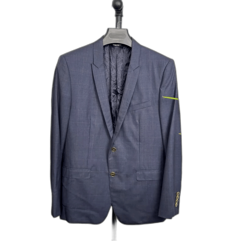 Dolce & Gabbana Dolce & Gabbana Logo Suit Jacket Size 48-yf Size US M / EU 48-50 / 2 - 1 Thumbnail