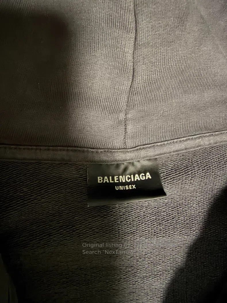 Balenciaga Balenciaga Zip-up Hooded Sweatshirt Size US M / EU 48-50 / 2 - 3 Thumbnail