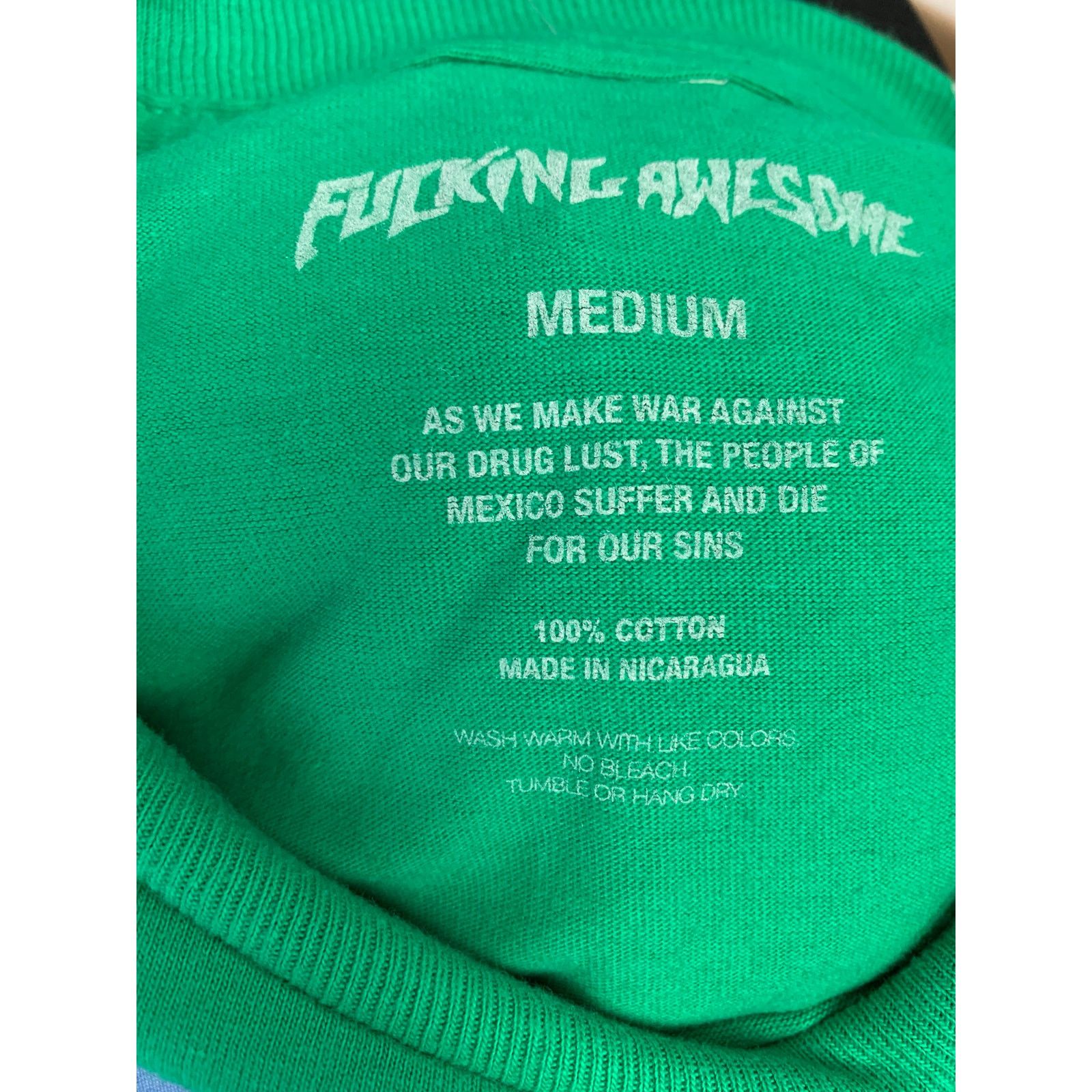 Fucking Awesome F*cking Awesome Louie Lopez Tee Green Size Medium Size US M / EU 48-50 / 2 - 3 Thumbnail