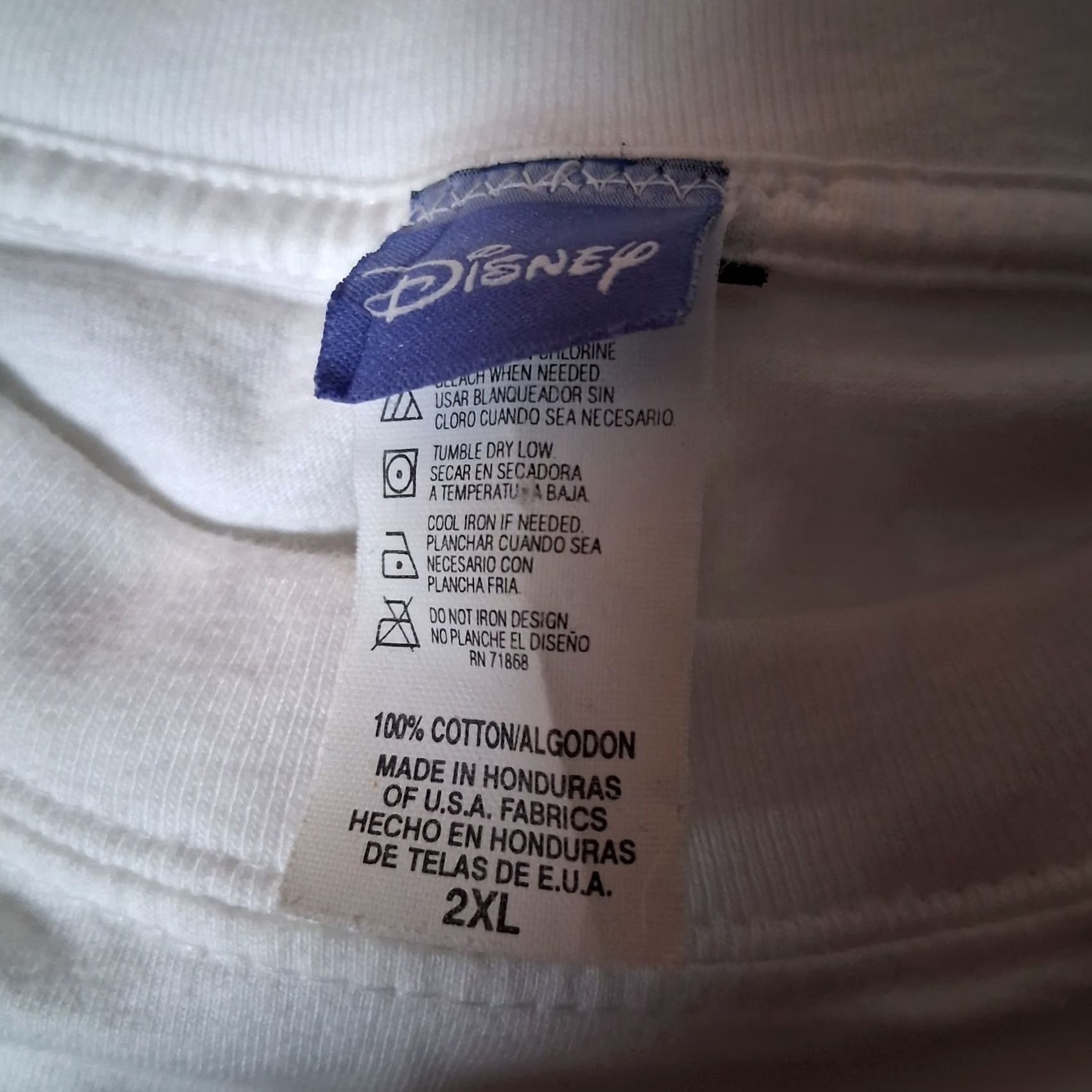 Disney VINTAGE Disney Winnie The Pooh Sleep Shirt 2XL White Cotton Character READ Shirt Women"} Size XXL / US 16-18 / IT 52-54 - 4 Thumbnail