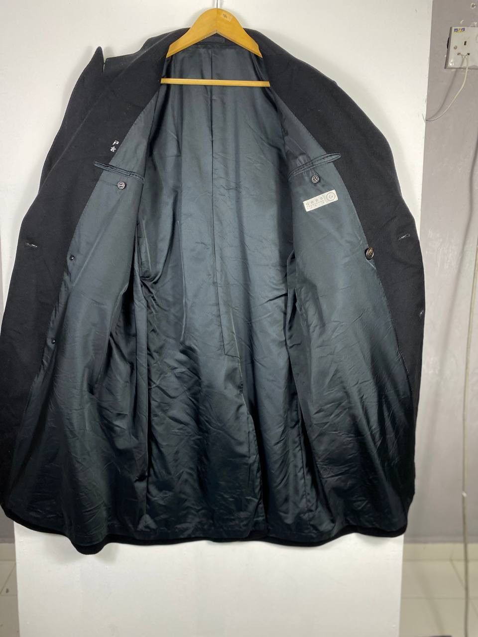 Japanese Brand gres pour homme long wool jacket nice design Size US XL / EU 56 / 4 - 4 Thumbnail
