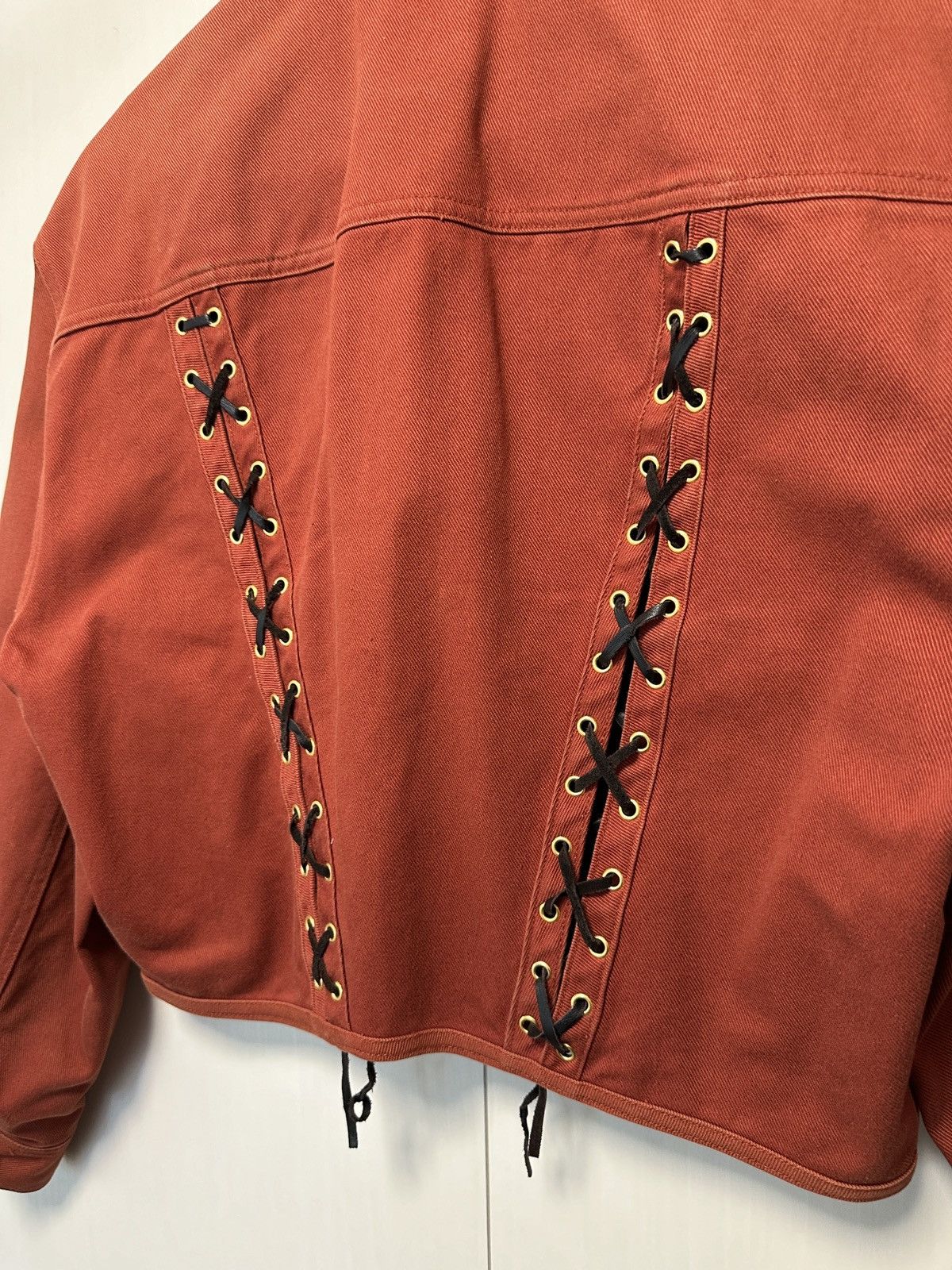 Jean Paul Gaultier Bondage Trucker Jacket Size US M / EU 48-50 / 2 - 9 Thumbnail