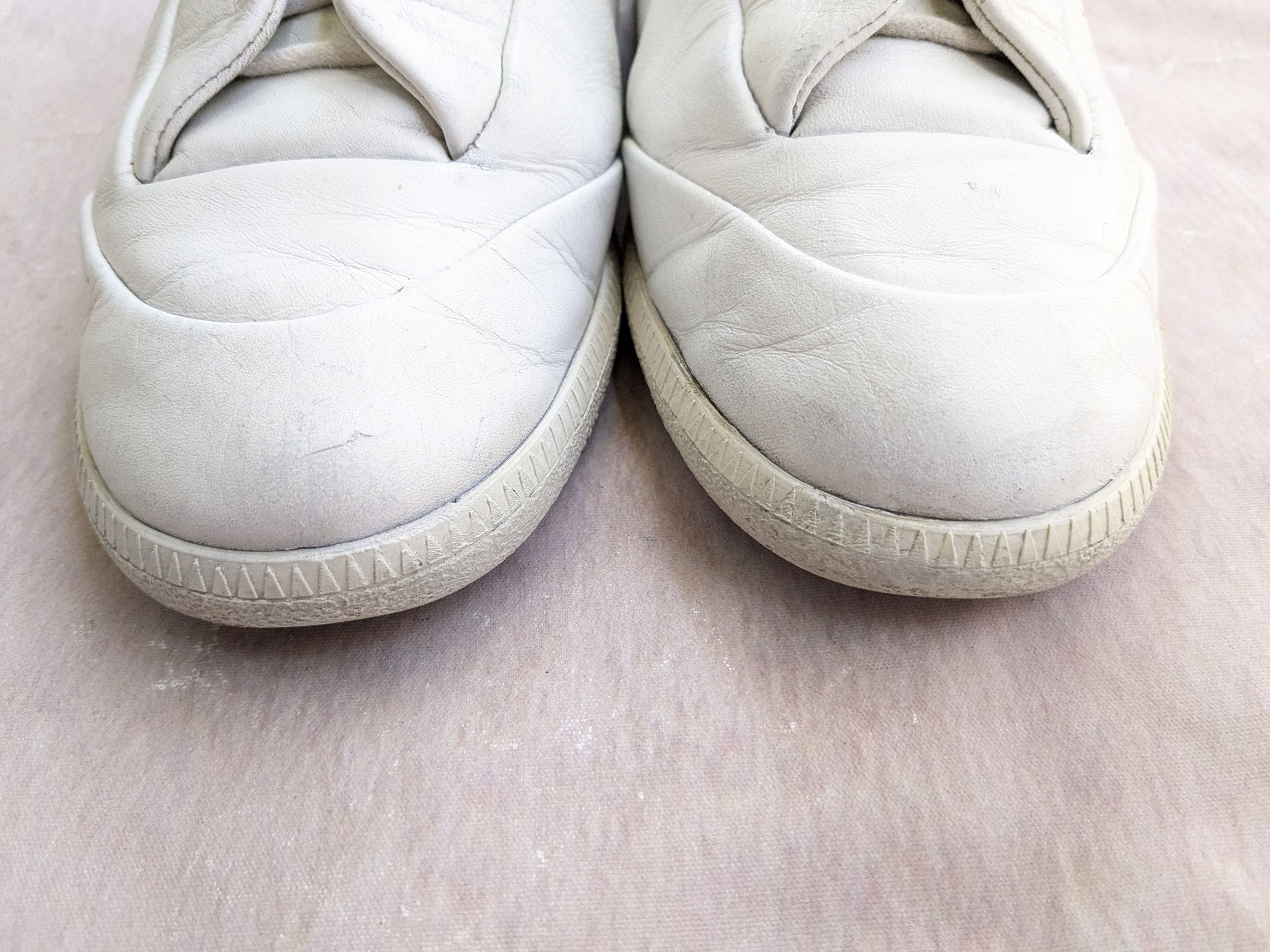 Maison Margiela Maison Margiela Future Low White 9 42 Leather Size US 9 / EU 42 - 2 Thumbnail
