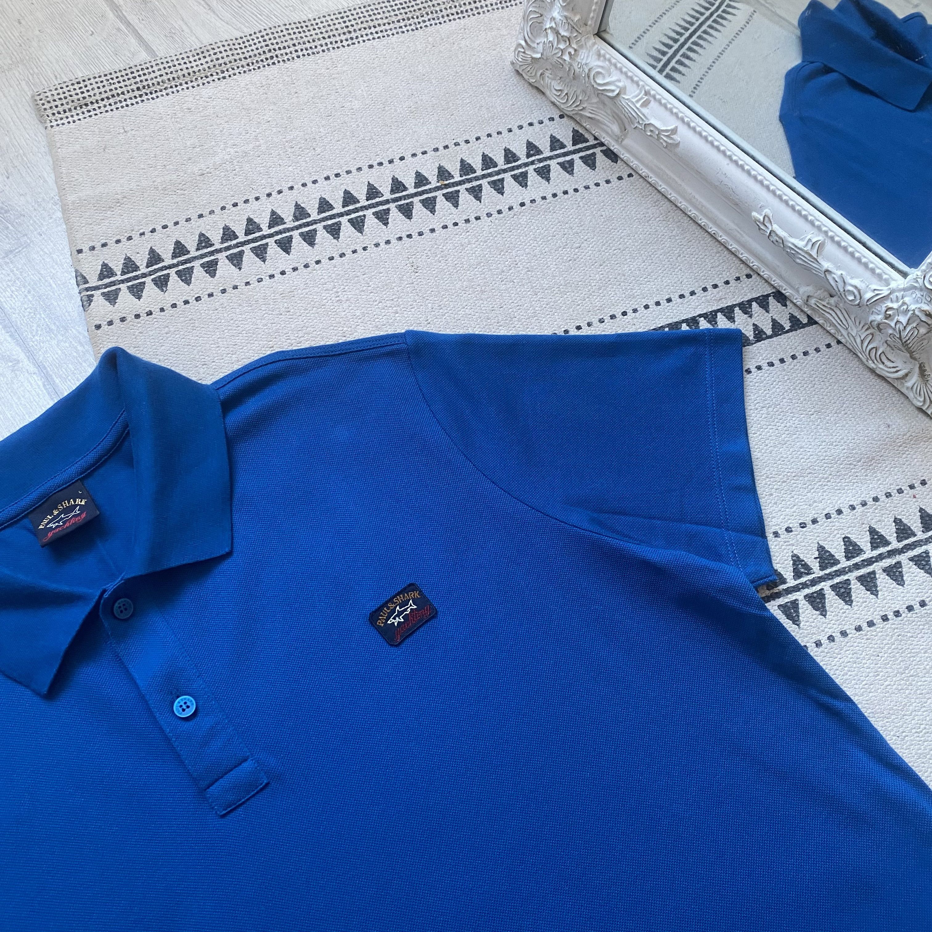 Paul & Shark 🦈 Luxury Paul & Shark yachting polo t-shirt Size US L / EU 52-54 / 3 - 4 Thumbnail