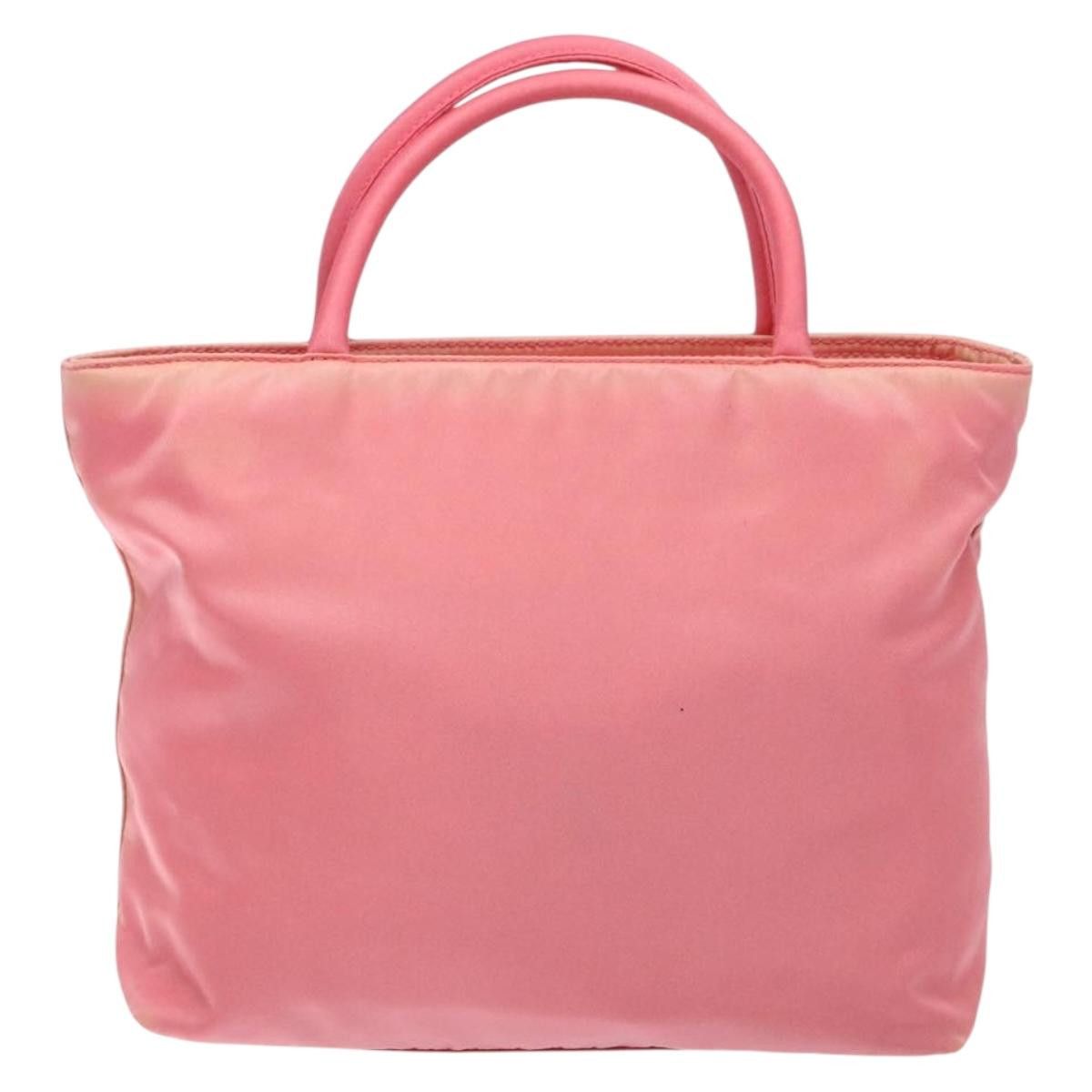 Prada PRADA Hand Bag Nylon Pink Size ONE SIZE - 3 Thumbnail