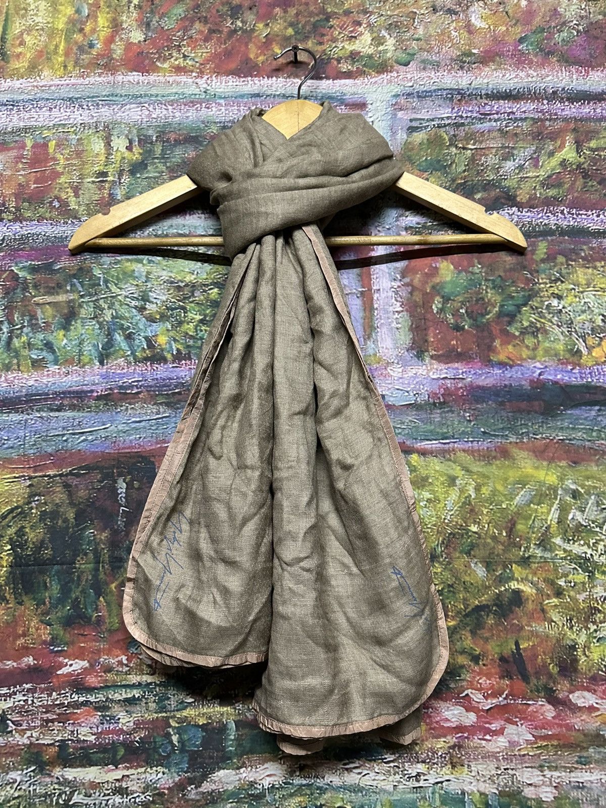Yohji Yamamoto Yohji Yamamoto japanase designer Scarf 41-72 Size 46 - 9 Thumbnail