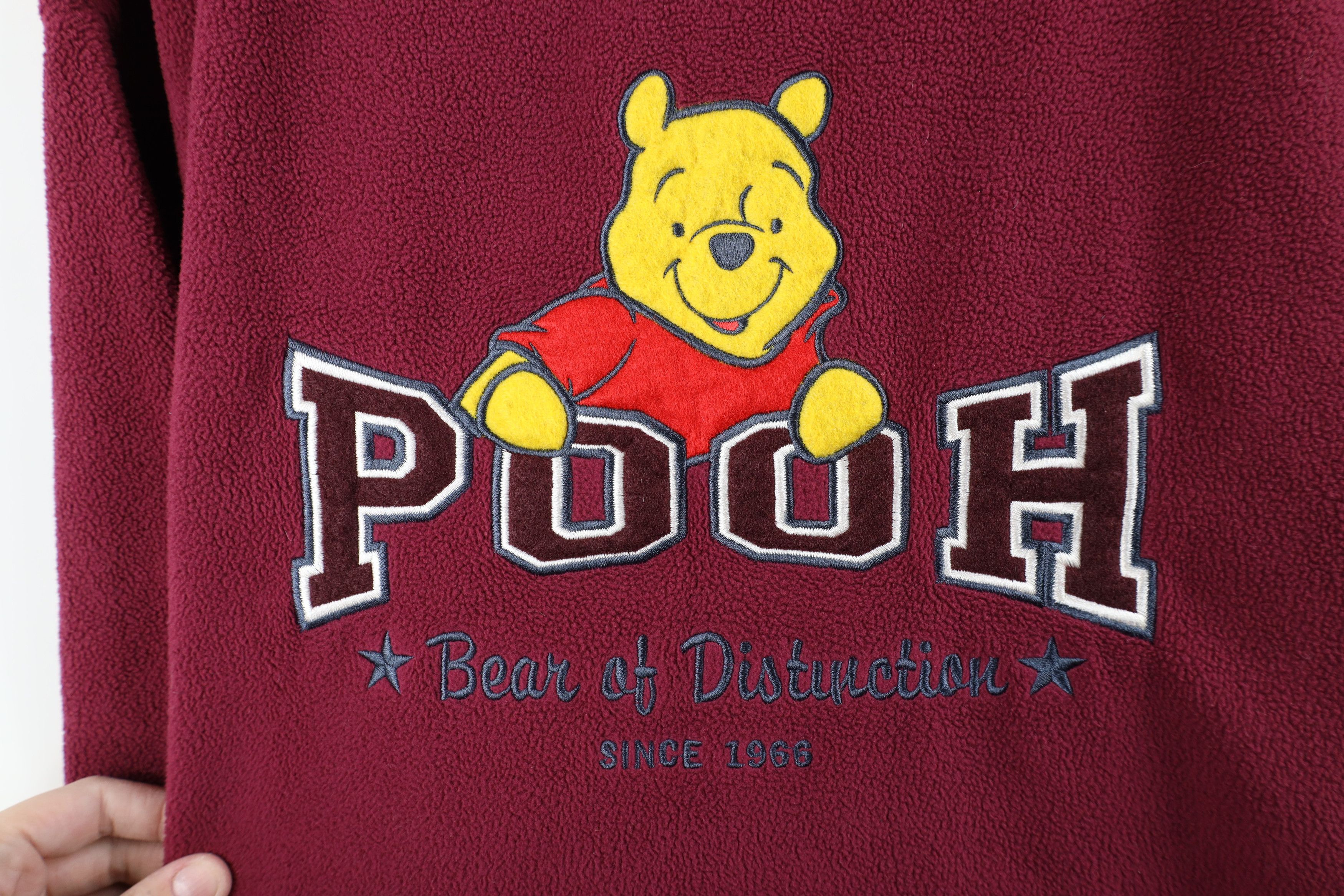 Disney Vintage 90s Disney Winnie the Pooh Fleece Sweatshirt Size XXL / US 16-18 / IT 52-54 - 4 Thumbnail