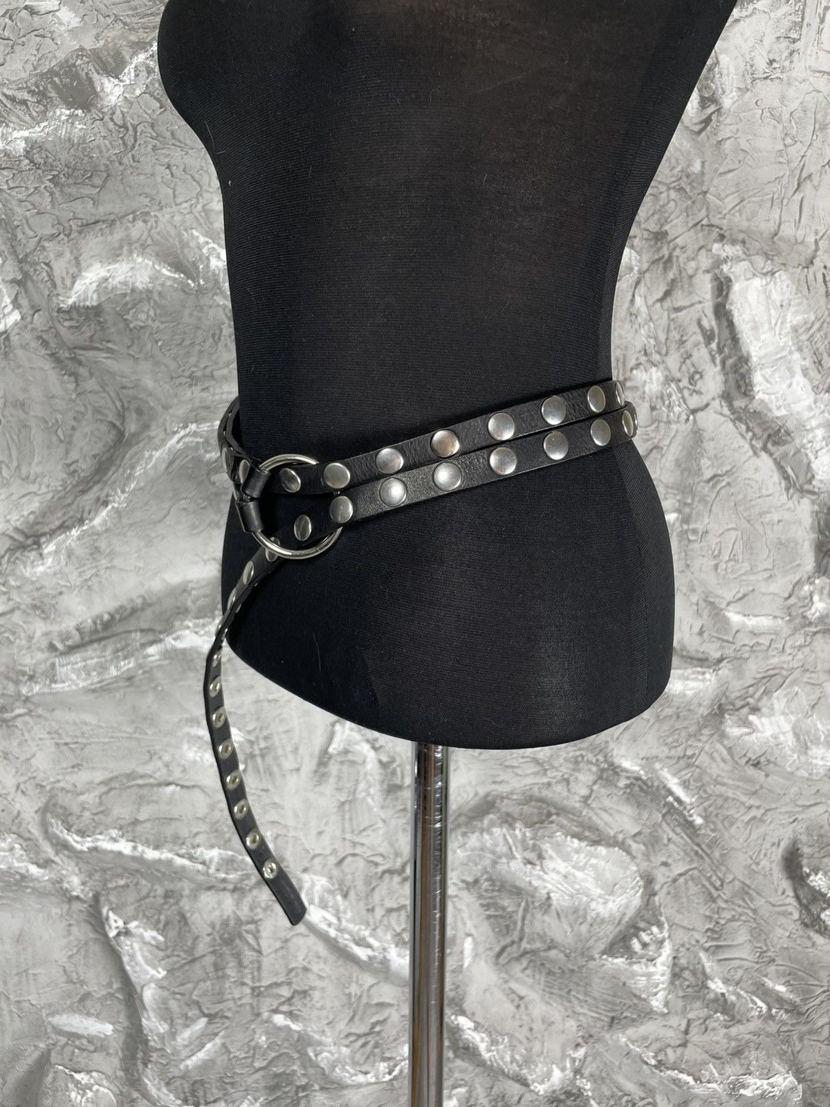 Alexander McQueen McQ Alexander McQueen Rare Rivets Archive Double Belt Size ONE SIZE - 10 Thumbnail