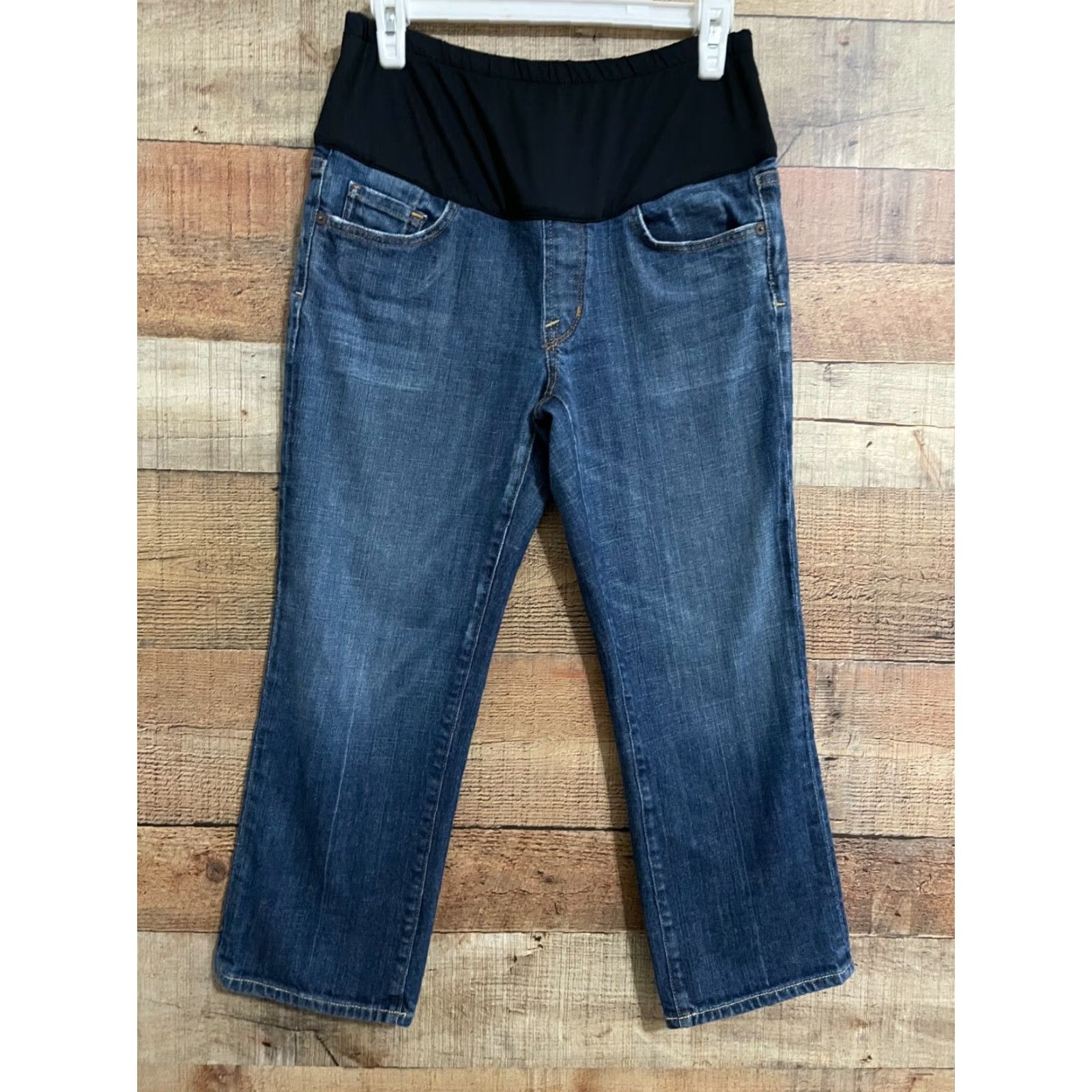 Citizens Of Humanity Citizens of Humanity Maternity Jeans Kelly Bootcut Size 30 Blue Women Size 30" / US 8 / IT 44 - 2 Thumbnail