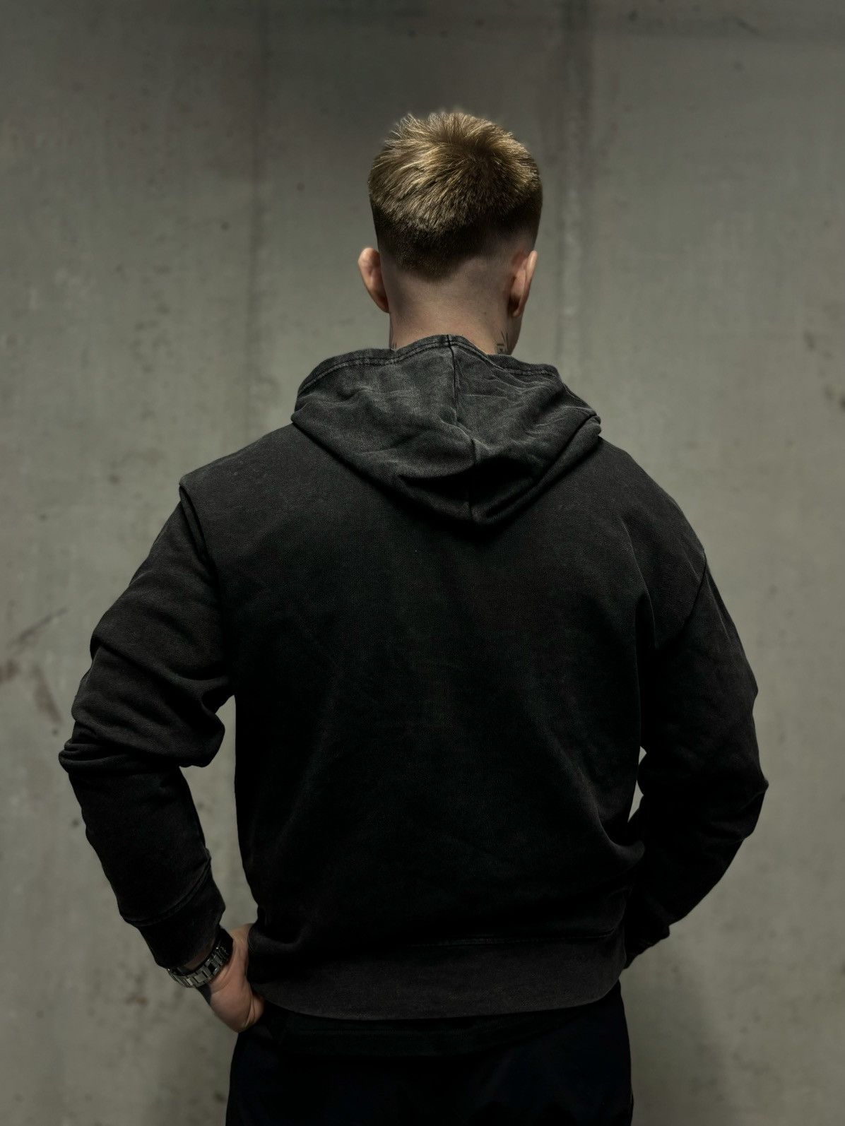 Other COZY HOODIE - WASHED GREY Size US L / EU 52-54 / 3 - 4 Thumbnail