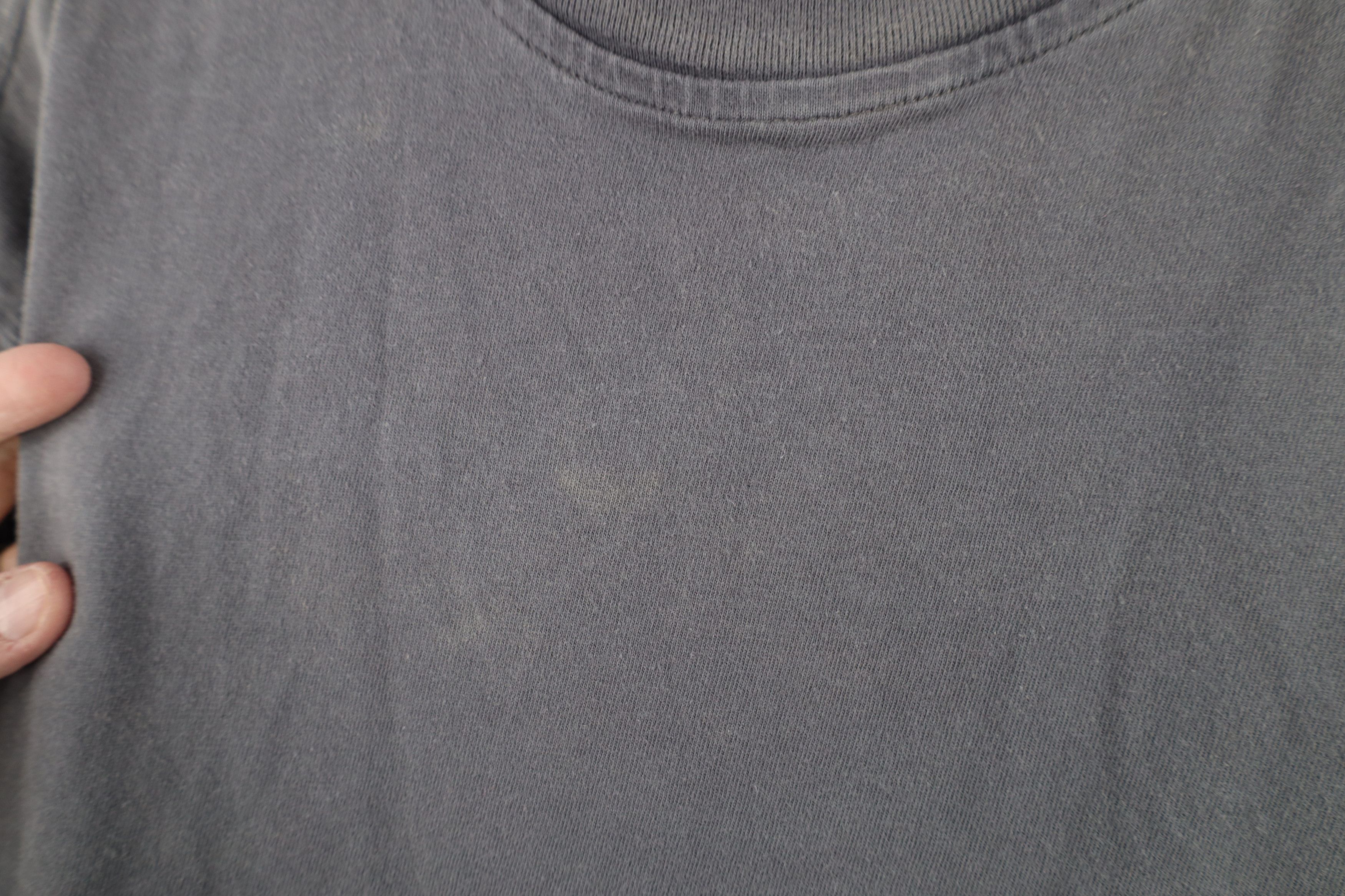 Vintage Vintage 90s Y2K Streetwear Faded Blank Cotton T-Shirt Gray Size US M / EU 48-50 / 2 - 4 Thumbnail