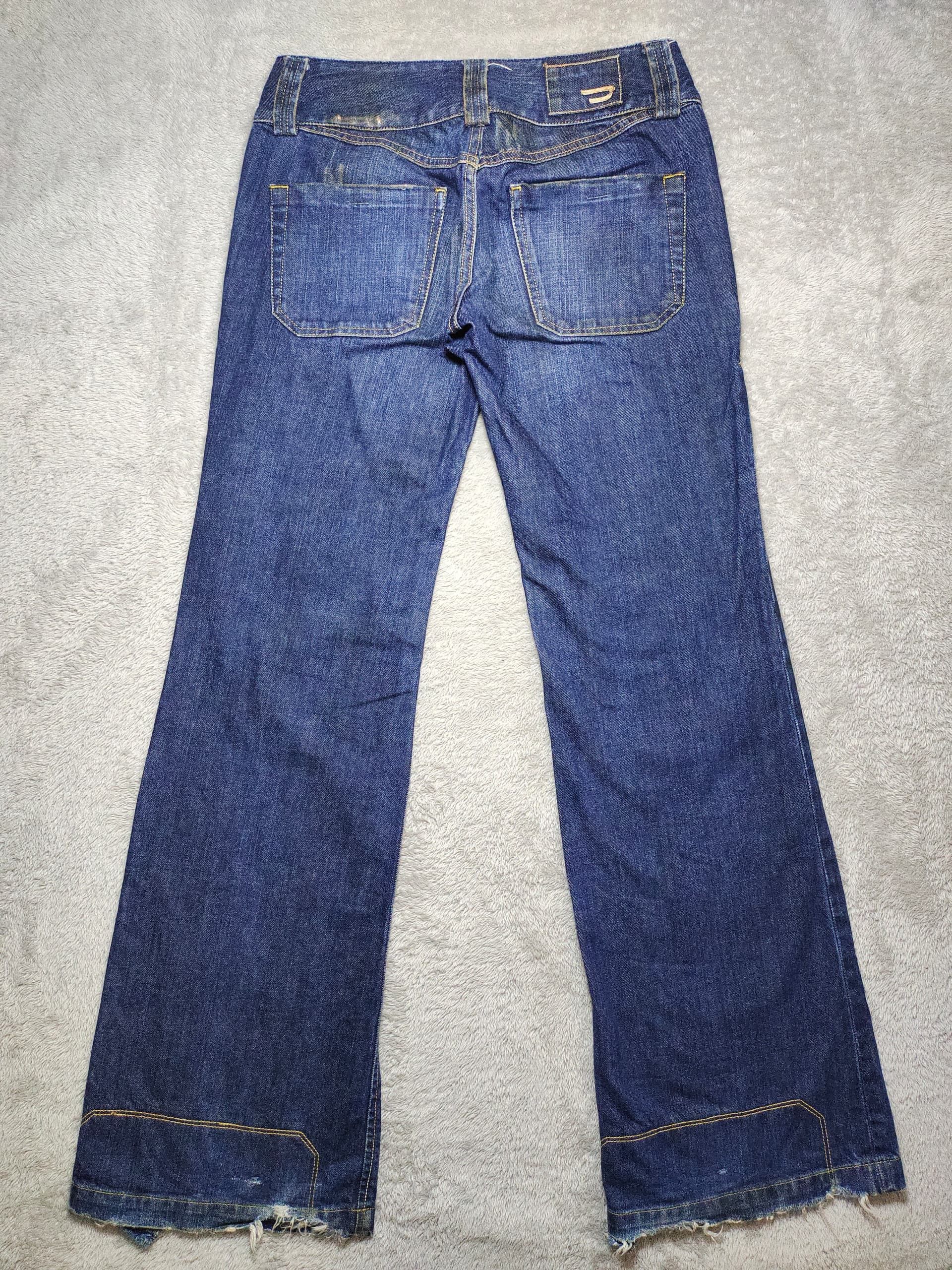 Diesel DIESEL FLARE BOOT CUT JEANS DISTRESSED SIZE 30 Size 30" / US 8 / IT 44 - 2 Thumbnail