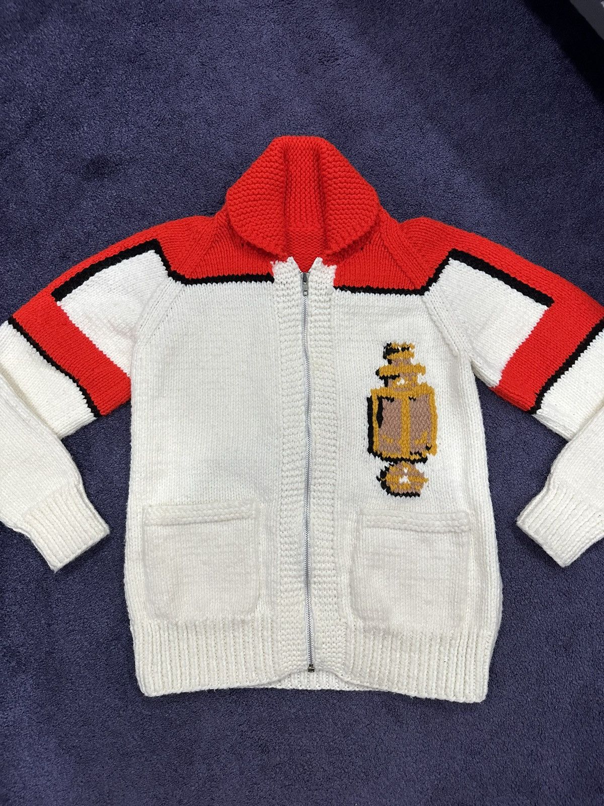 Vintage Vintage Cowichan Sweater Car Medium Size US M / EU 48-50 / 2 - 2 Thumbnail
