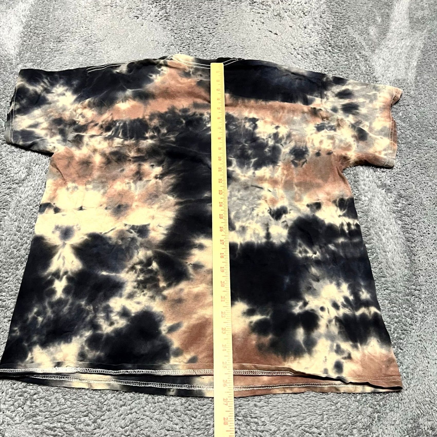 Vintage Johnny Cash Tie Dye Man In Black Graphic T-Shirt XL Mens Big Mens Size US XL / EU 56 / 4 - 5 Thumbnail