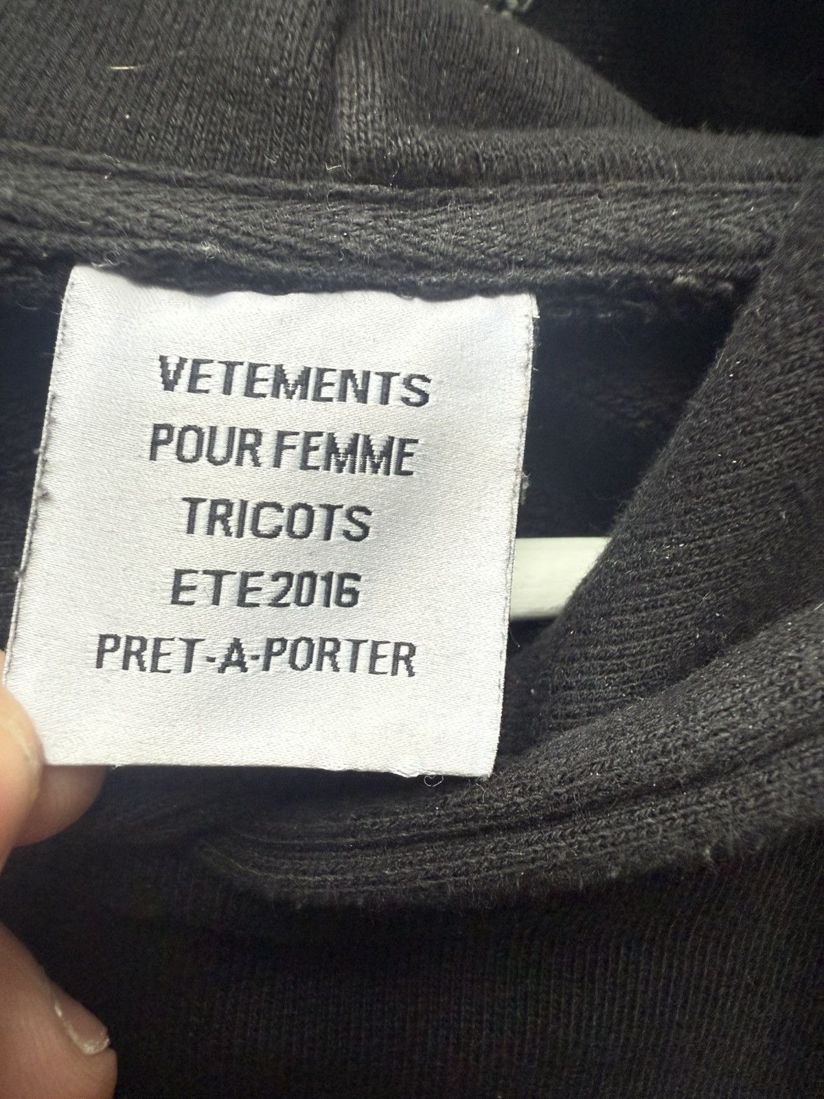 Vetements SS16 Vetements Titanic Hoodie Size US S / EU 44-46 / 1 - 5 Thumbnail