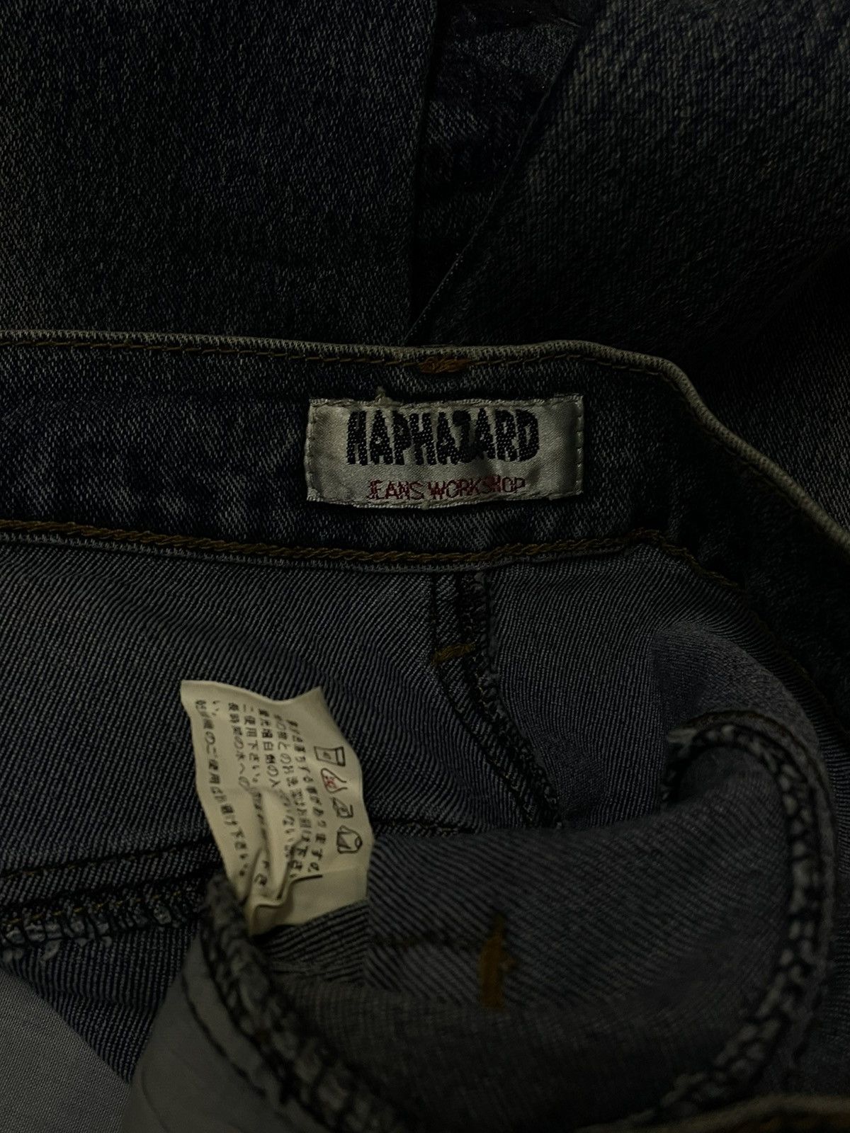 Japanese Brand Vintage 1990S Japan Designer Haphazard Poem ‘Dream’ Flared Size US 26 / EU 42 - 10 Thumbnail