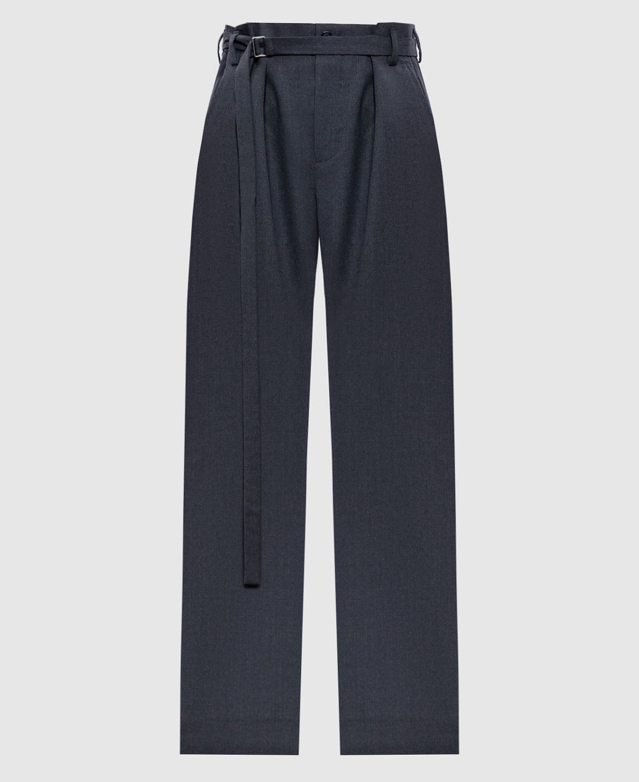 Ann Demeulemeester Last Ann Demeulemeester Grey Linnaz Wool Pants Size 28" / US 6 / IT 42 - 1 Thumbnail