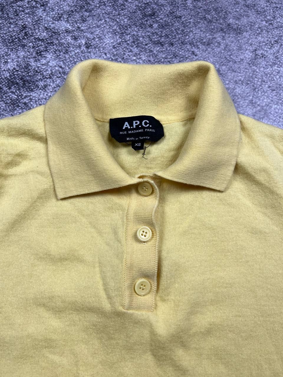 A.P.C. A.P.C. Polo Up T-Shirt Size US XS / EU 42 / 0 - 6 Thumbnail