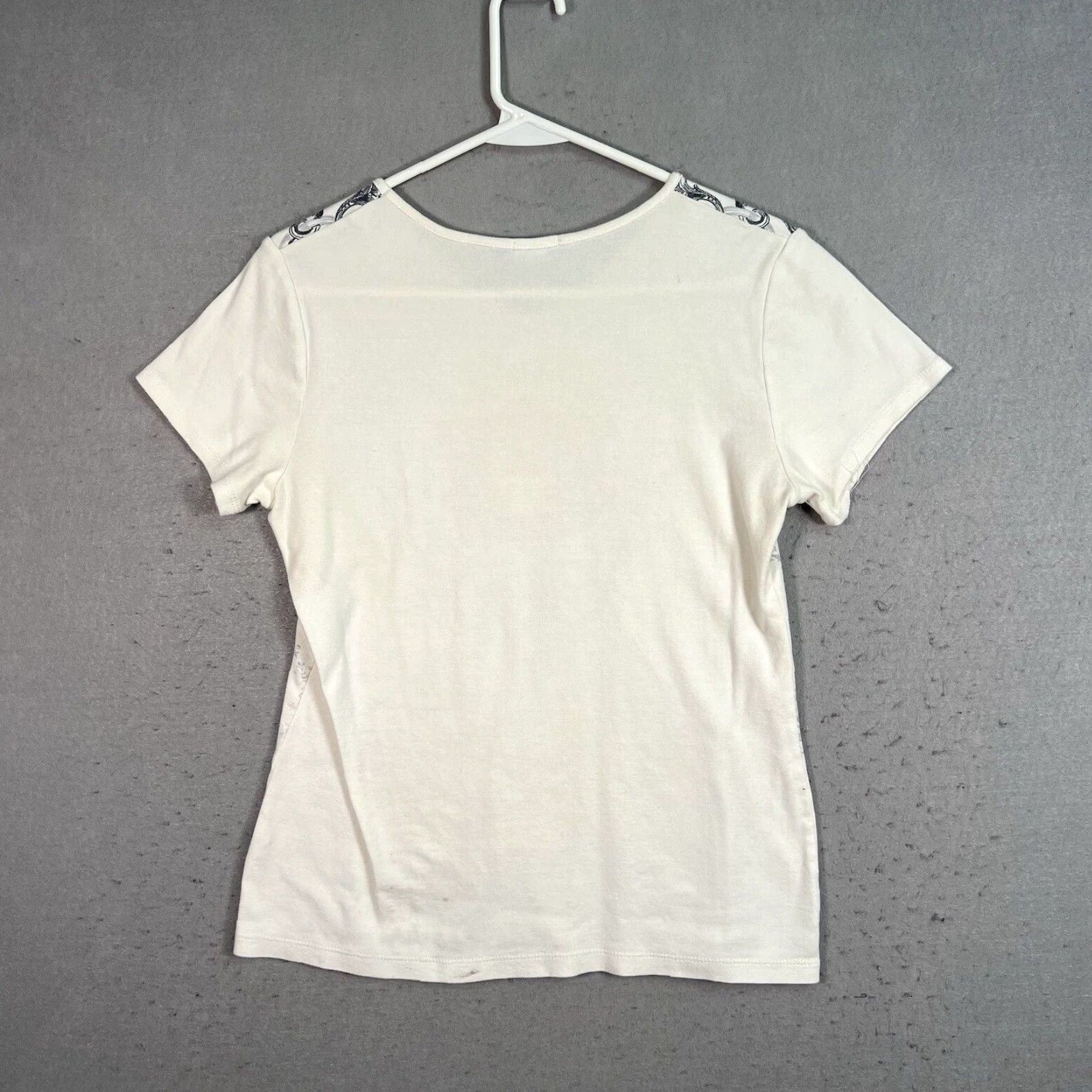 Vintage Auburn University Tigers T-Shirt P.Michael Women's Small White Made in USA Size S / US 4 / IT 40 - 7 Thumbnail