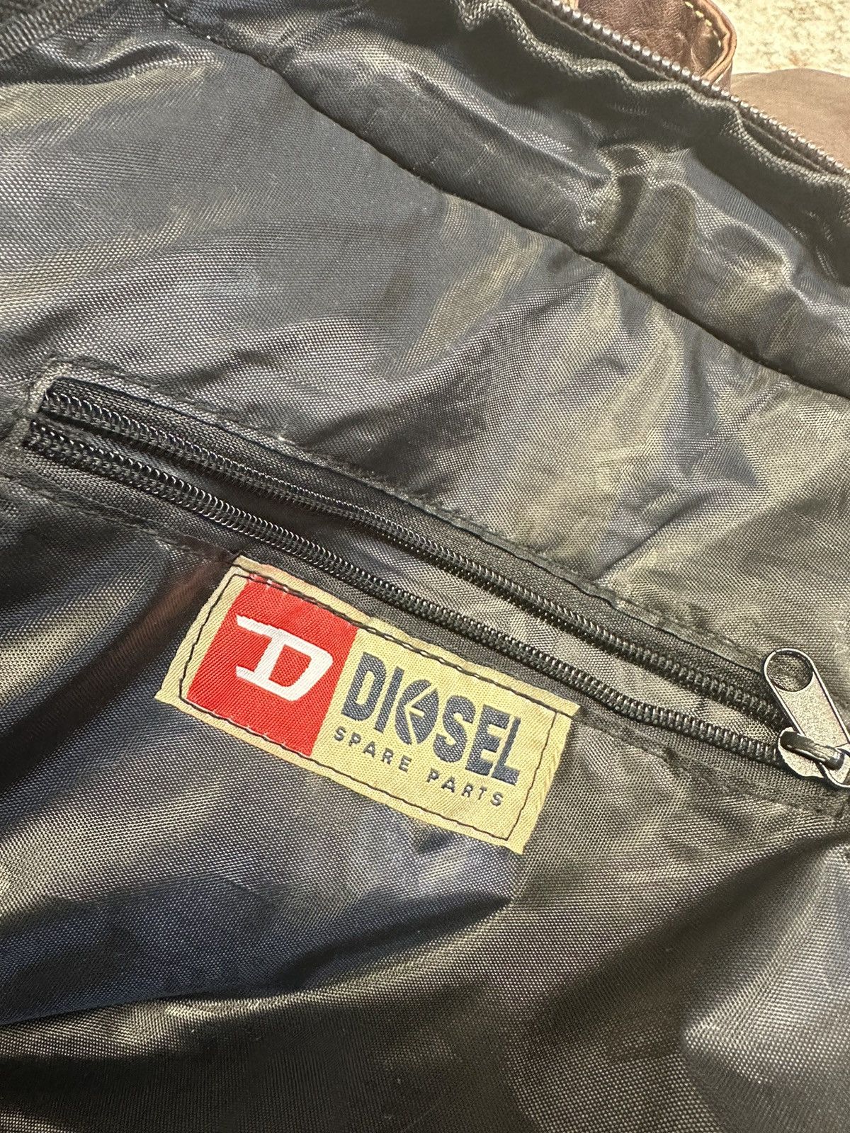 Diesel × Vintage 🔥 Rare Diesel Spare Parts Multipocket Faux
